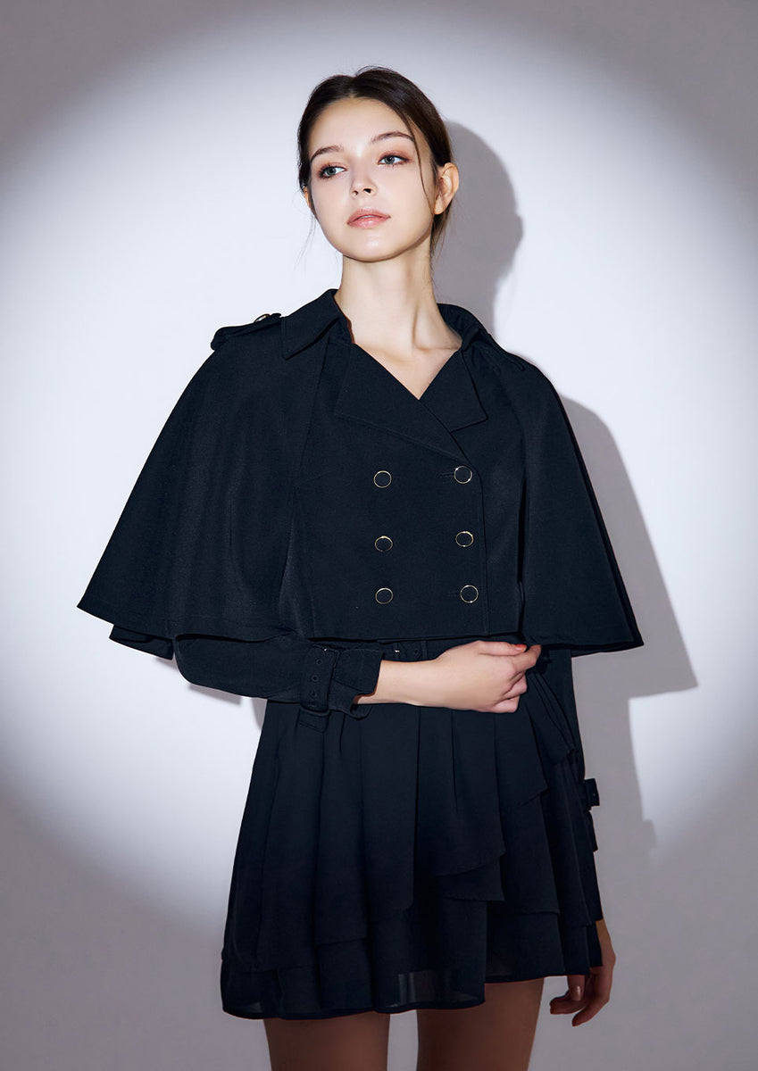 Trench docking tiered dress – Riu