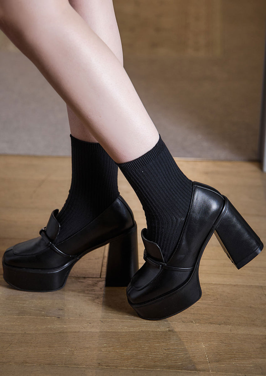 Platform ribbon loafer – Riu