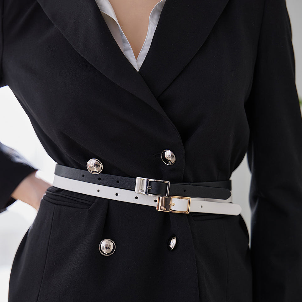 Reversible narrow belt