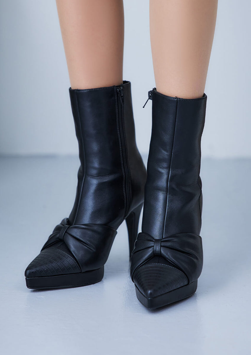 Ribbon short boots – Riu 