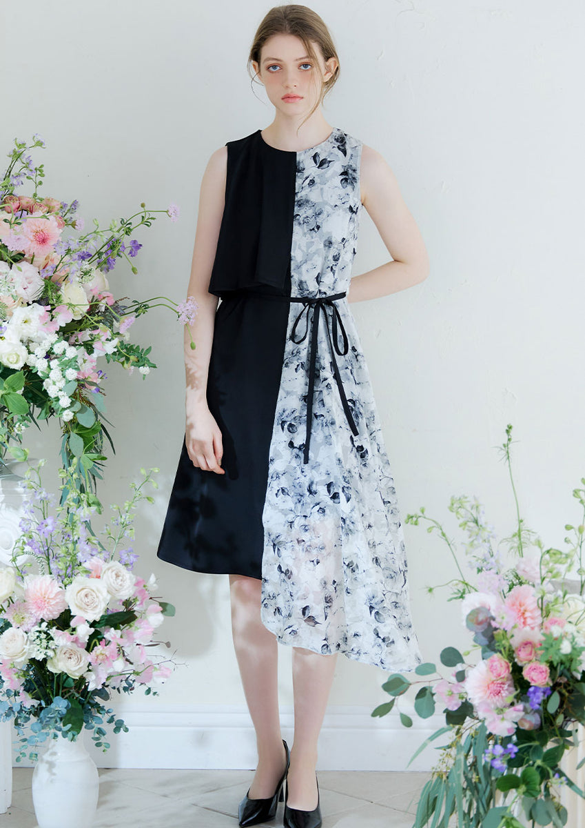 Flower&marble dress – Riu 