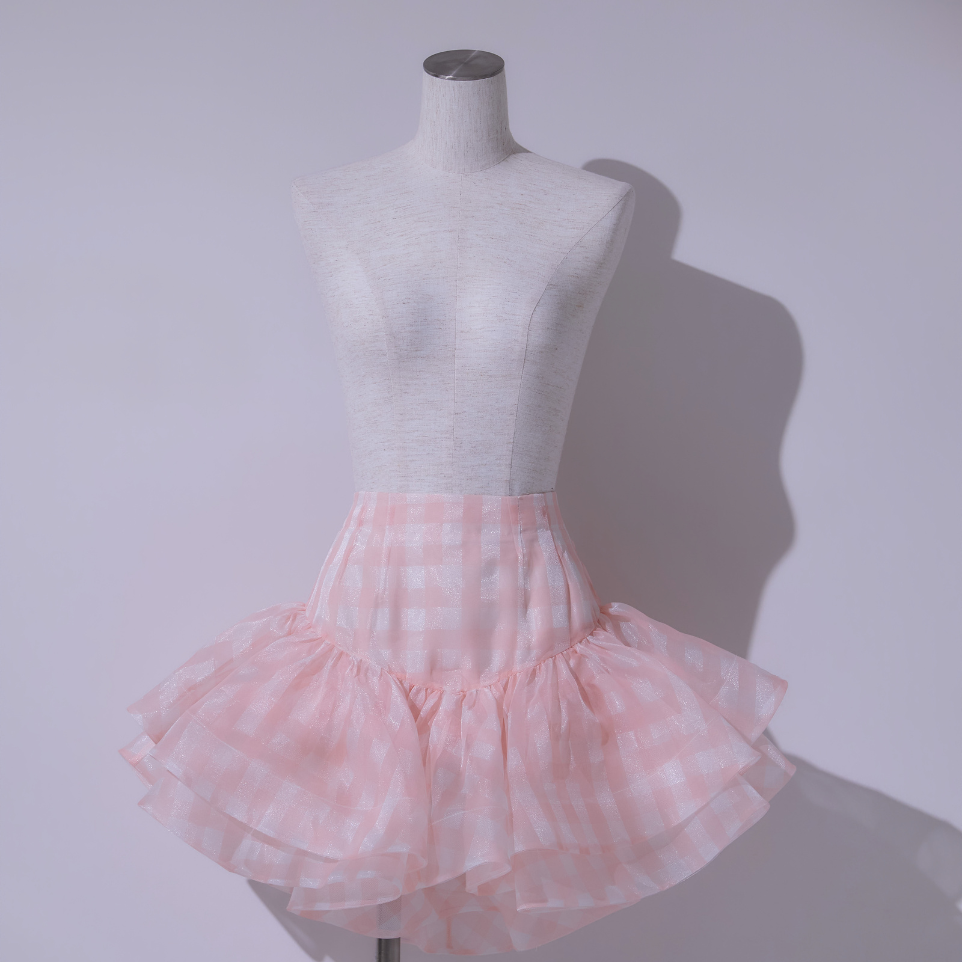Volée Check Mini Skirt