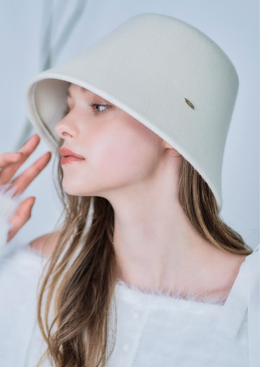 Wool cloche hat – Riu