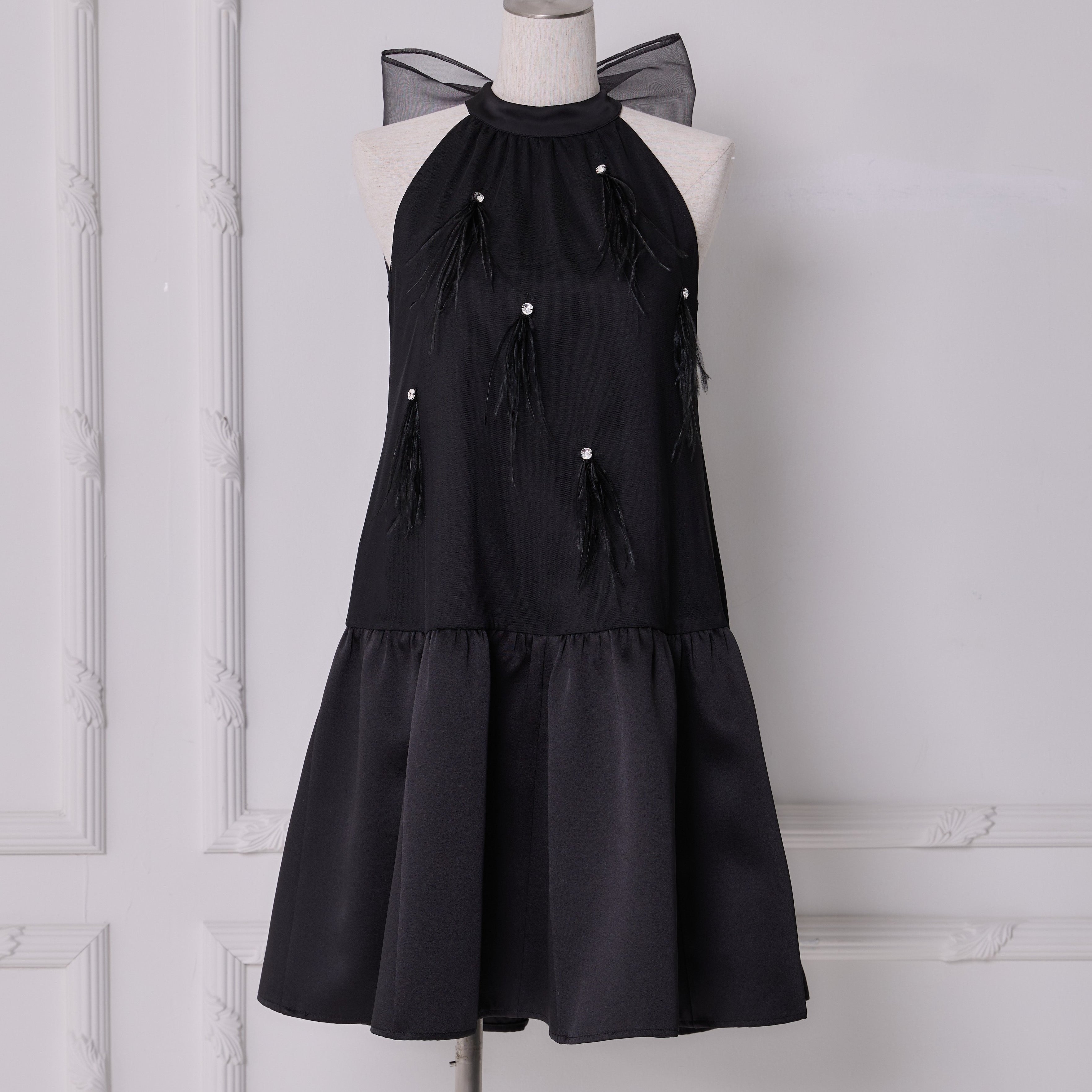 Plume Bijou Mini Dress
