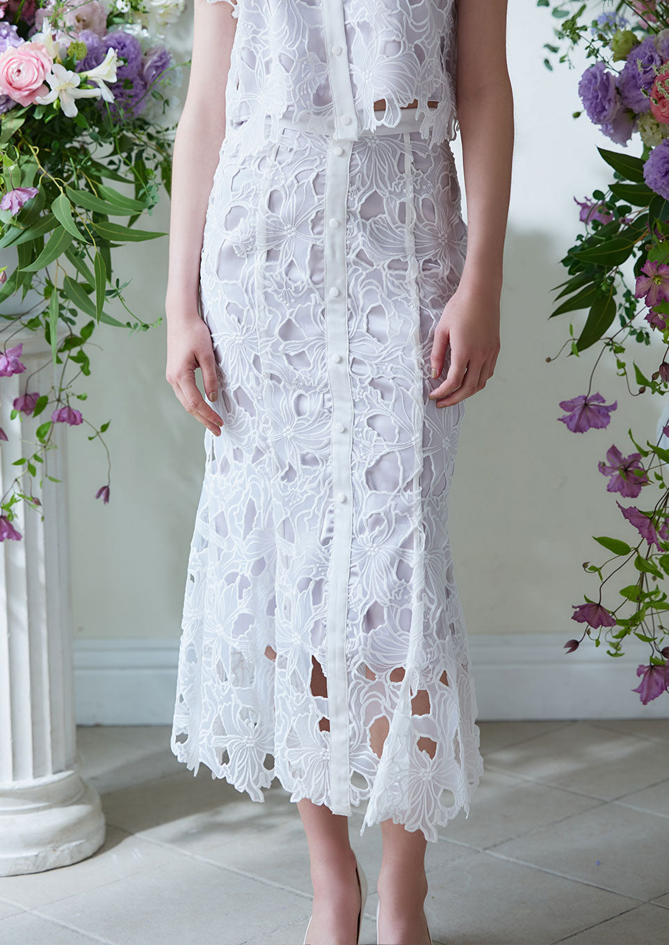 RIU♡Ribbon lace mermaid skirt Rちゃん RIU♡Ribbon lace mermaid skirt Rちゃん