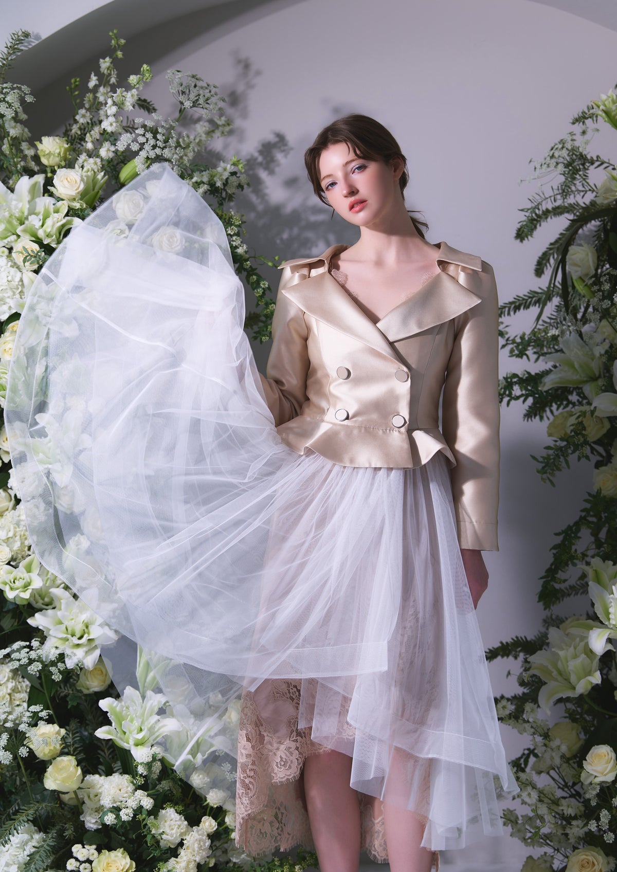 L’Oiseau peplum jacket