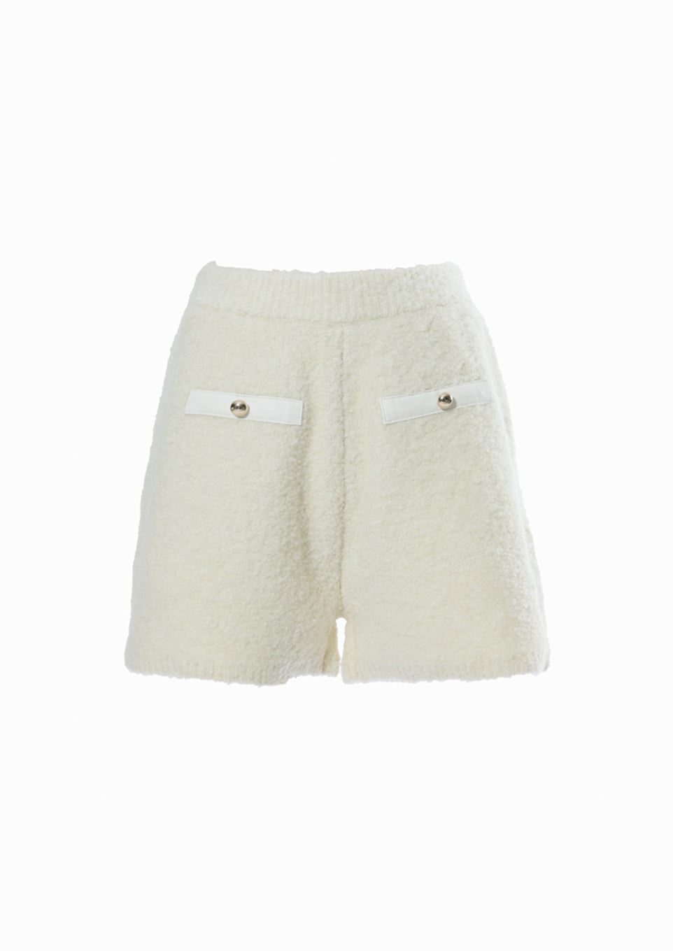 Boucle knit tops×short pants – Riu
