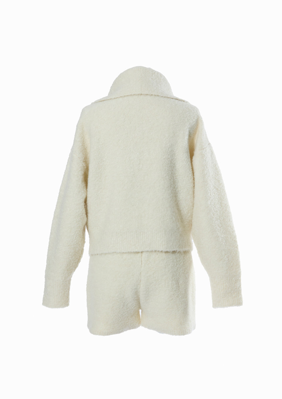 Boucle knit tops×short pants – Riu