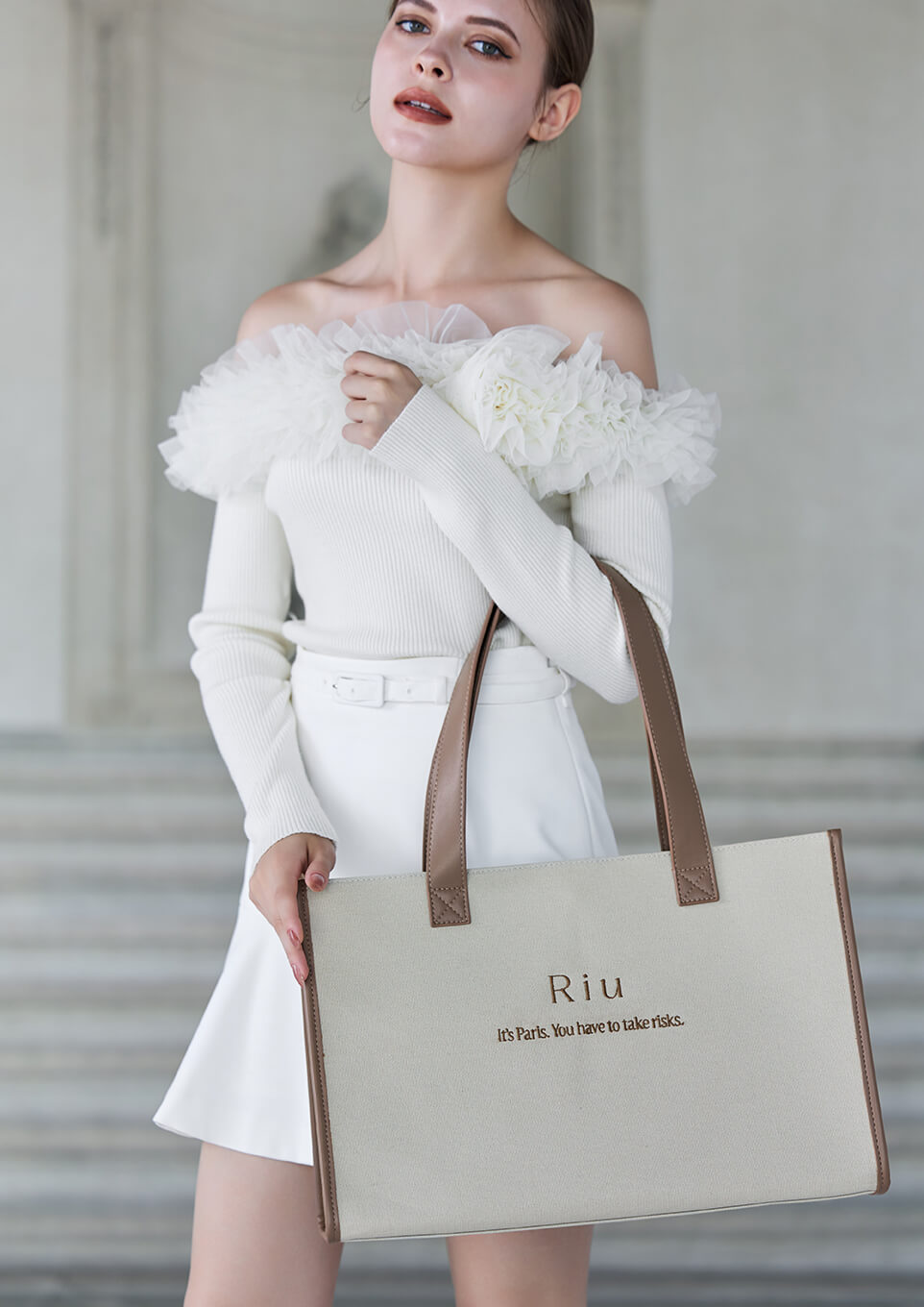 Principal logo tote bag – Riu