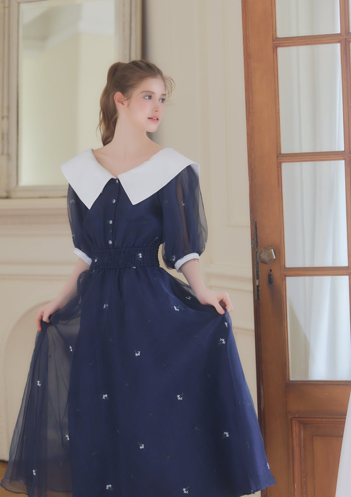 Blooming Organza Dress