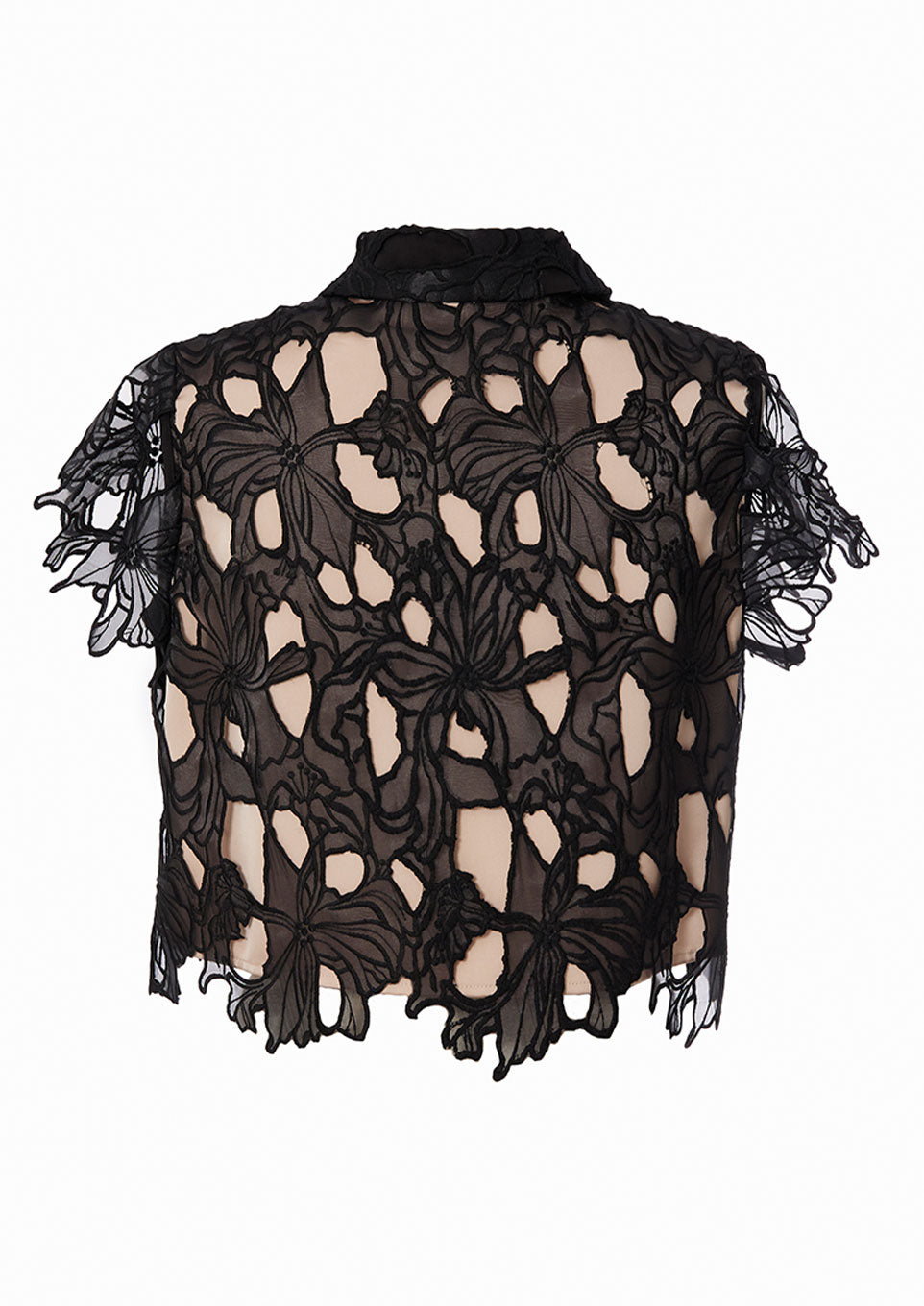 Embroidery lace tops