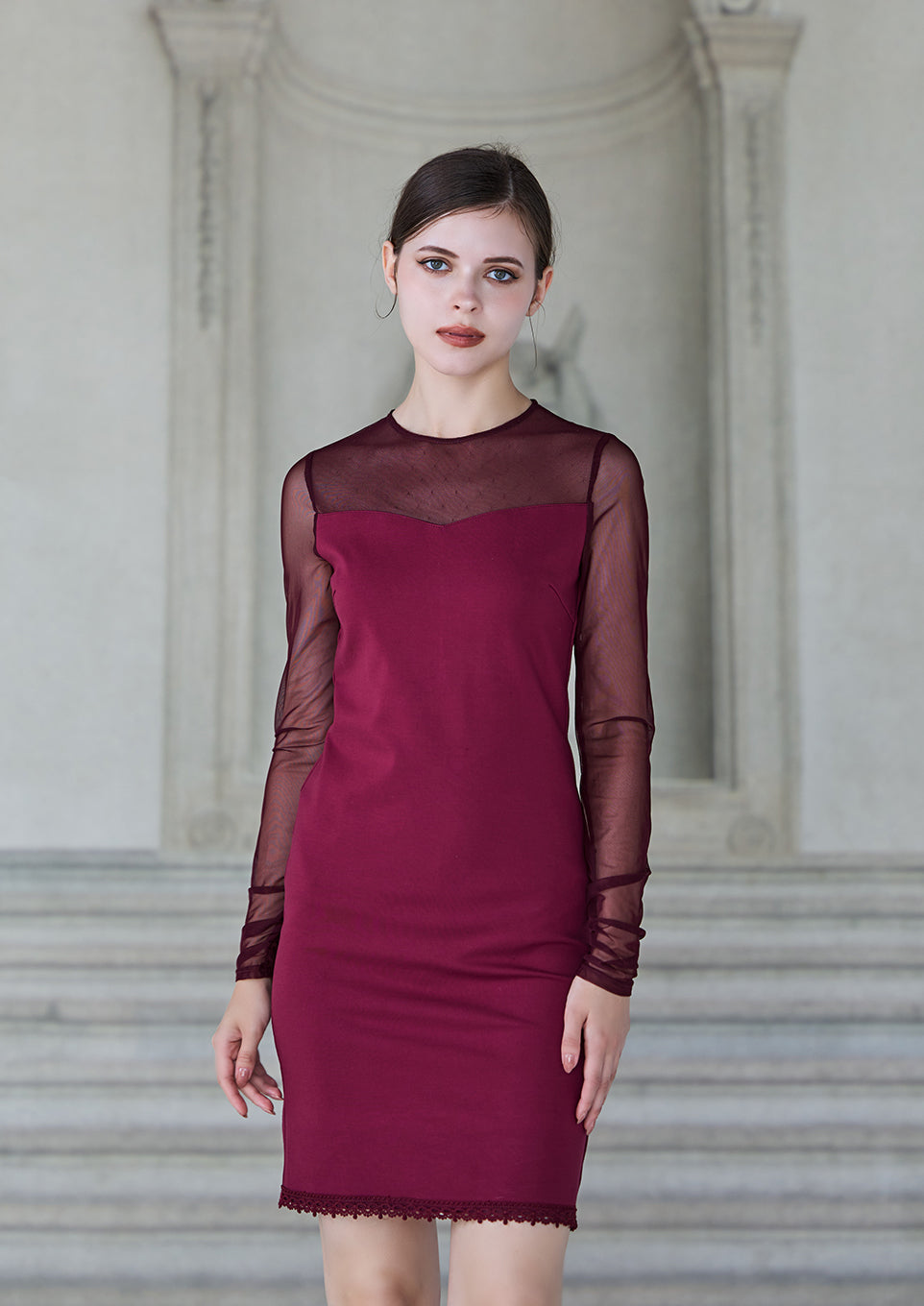 Rose sheer docking dress – Riu