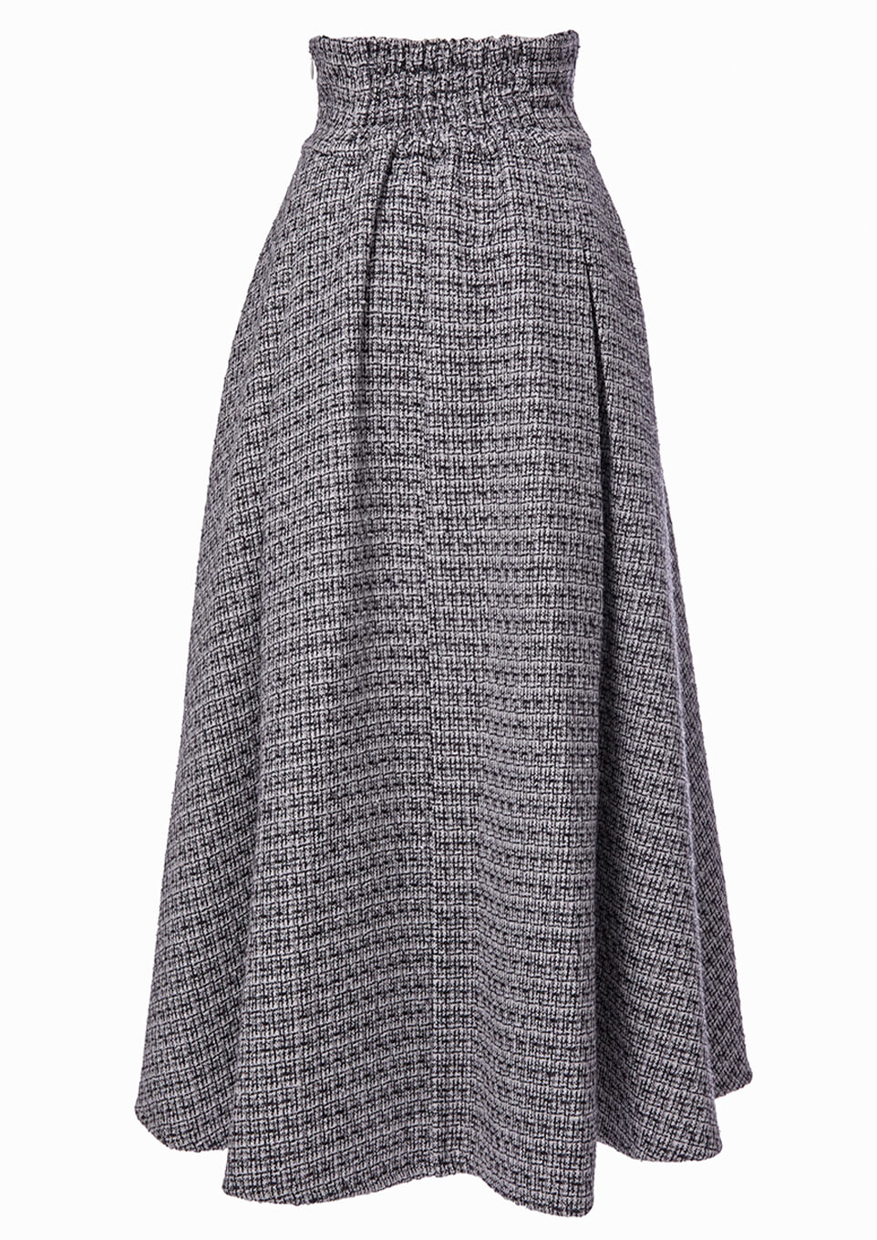 Tweed volume tack skirt – Riu 