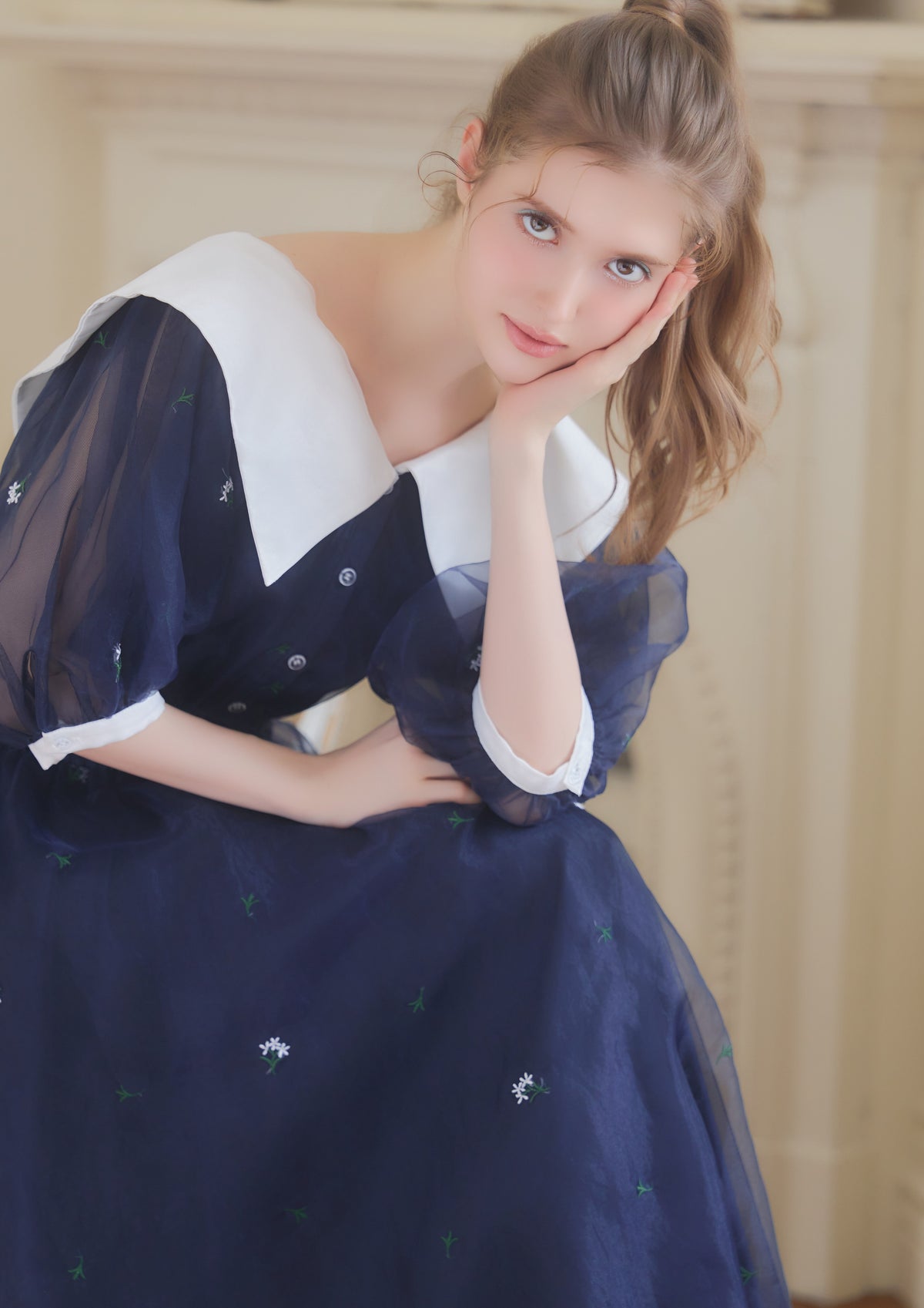 Blooming Organza Dress