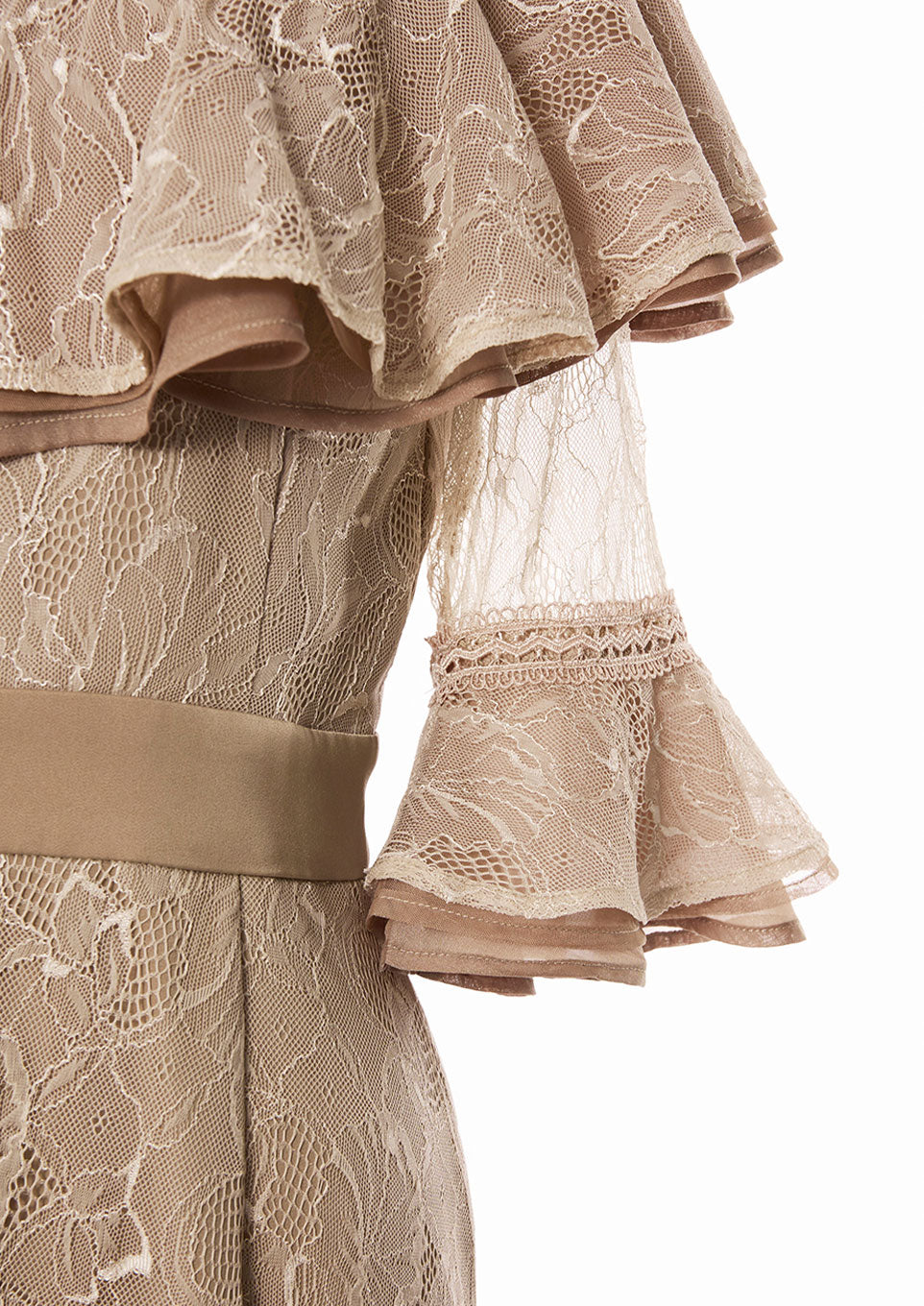 Lace asymmetry hem dress – Riu