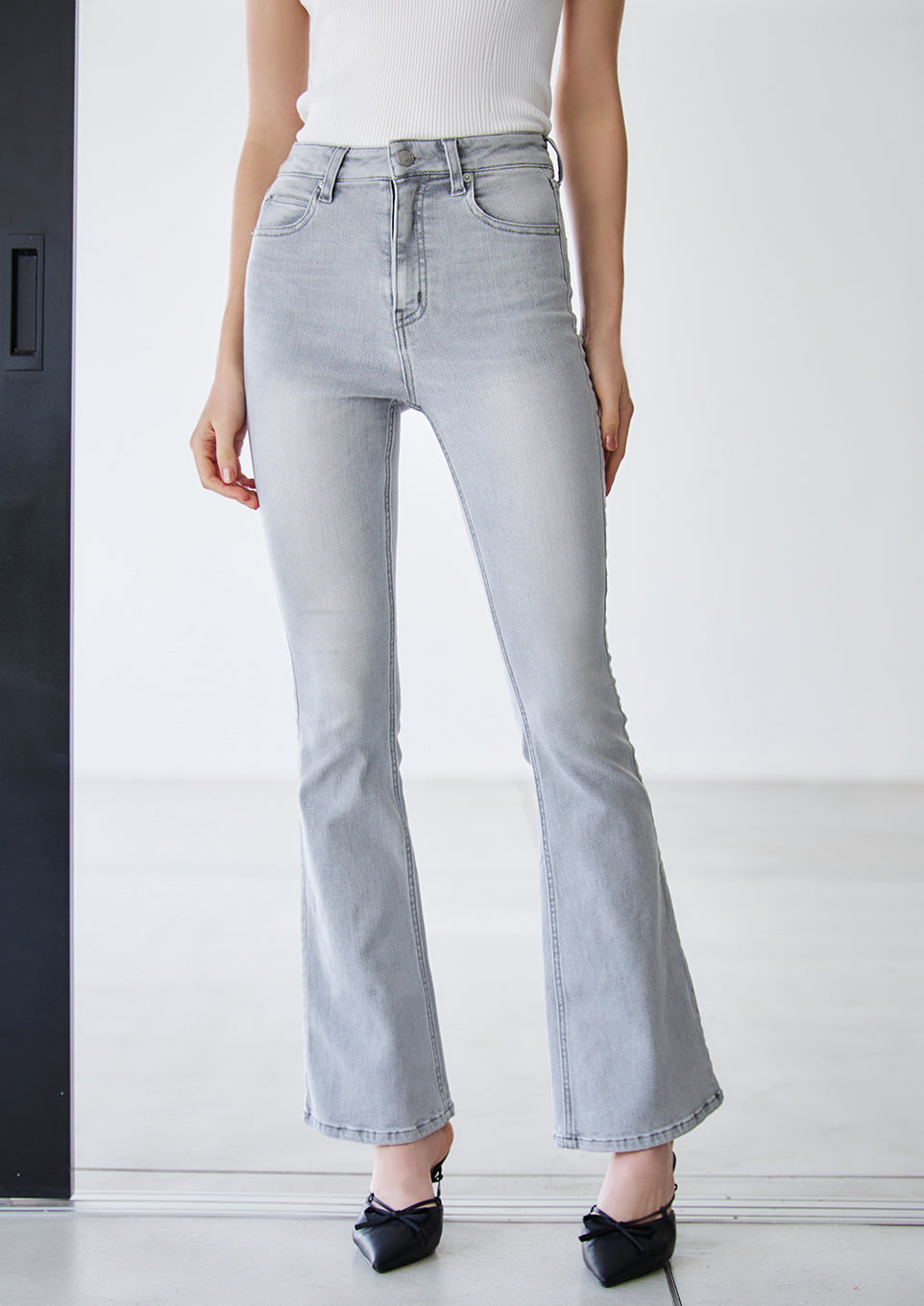 Riu デニム Stretch flare denim pants Stretch flare denim pants – Riu