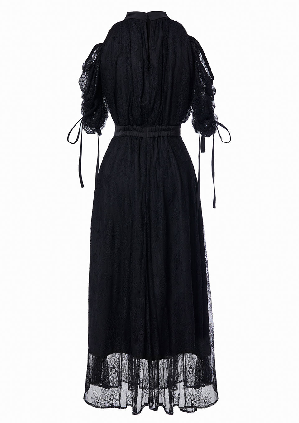 Halter neck cord lace dress – Riu