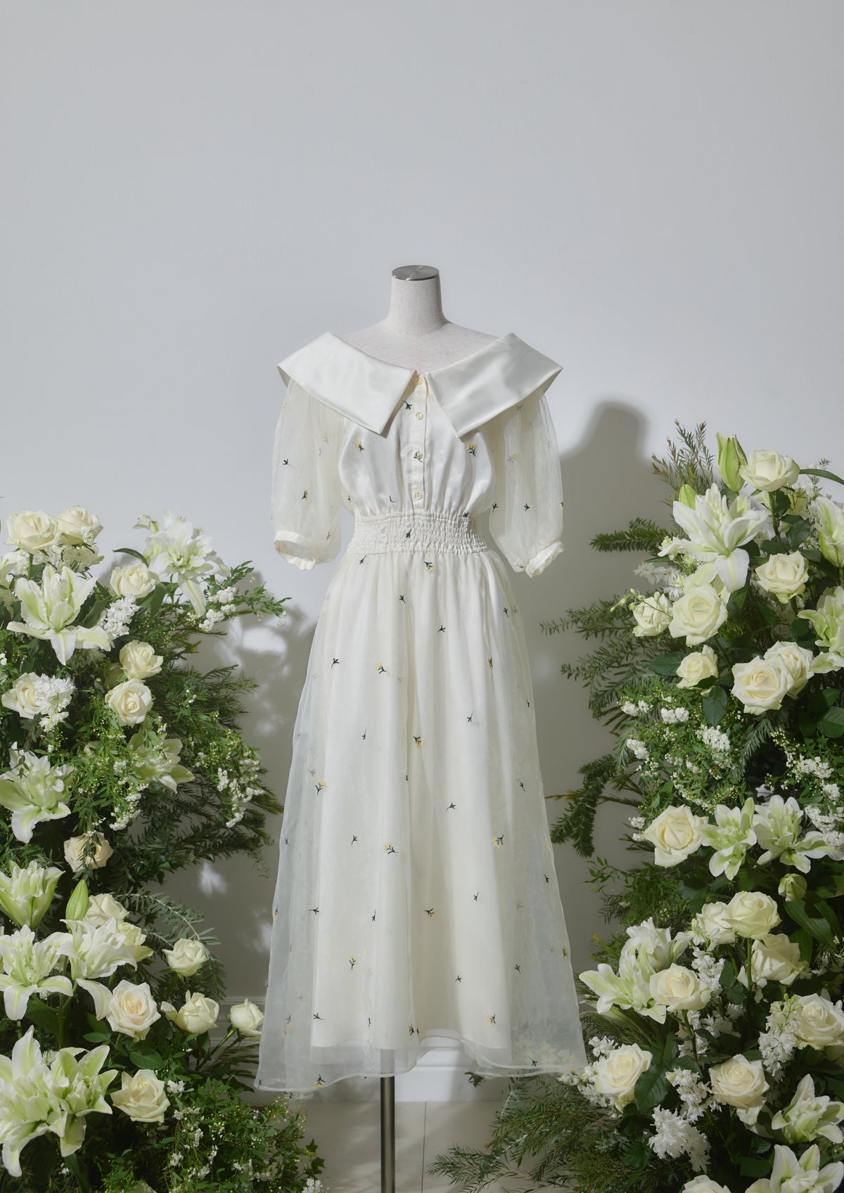 Blooming Organza Dress