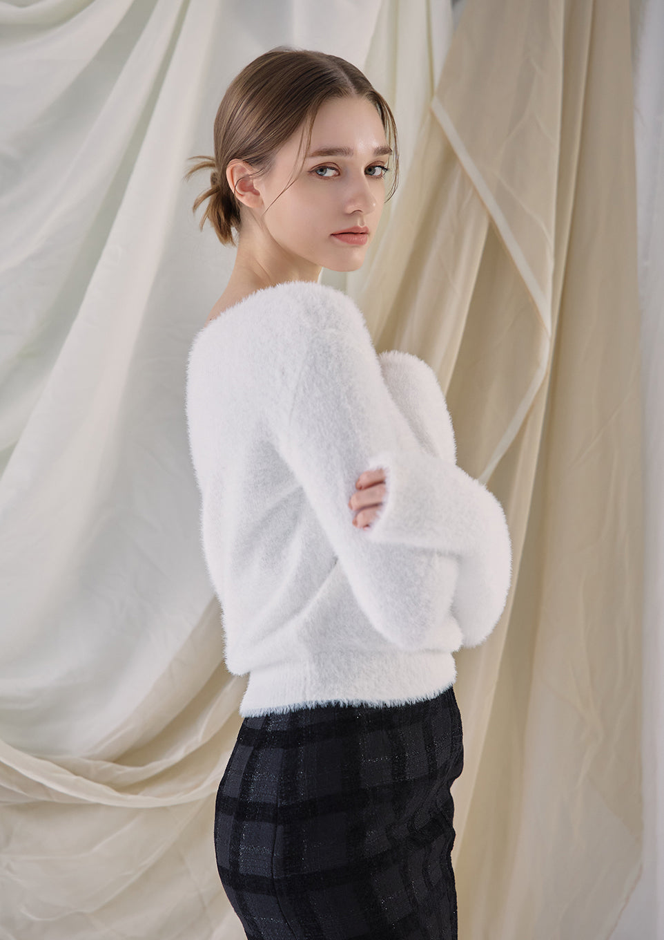 Shaggy knit pullover – Riu