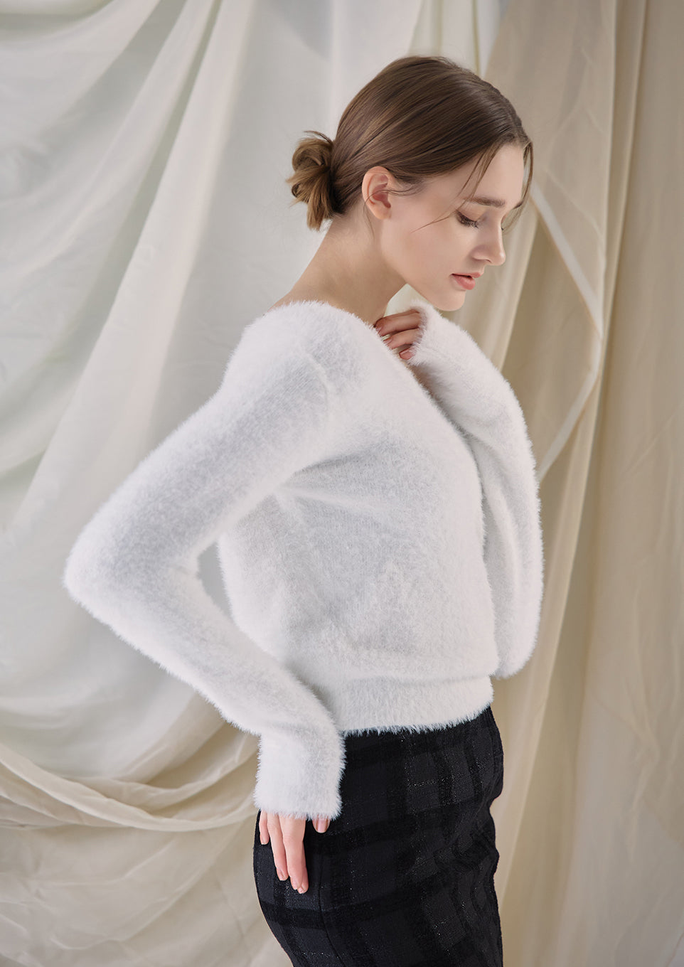 Shaggy knit pullover – Riu