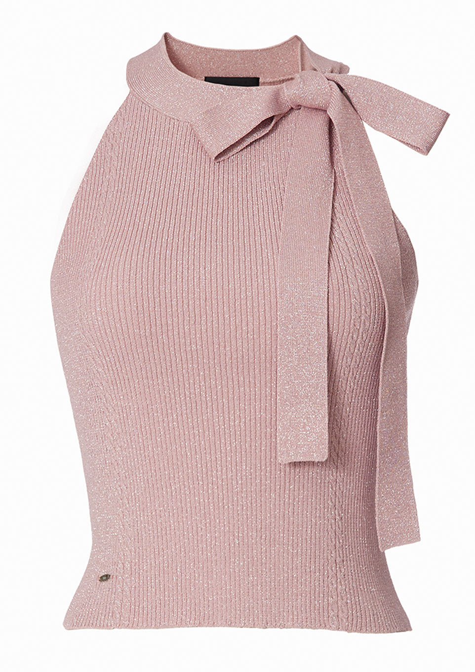 トップス Riu Halter neck ribbon knit トップス Riu Halter neck ribbon knit Wrapped in ribbon knit tops – Riu