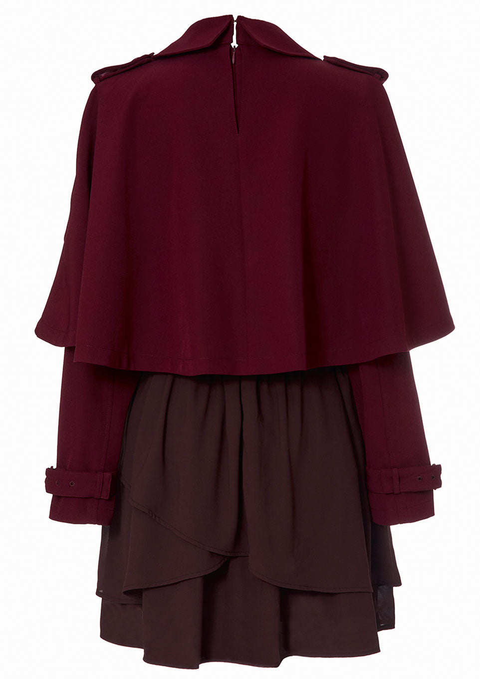 大勧め docking Trench tiered Riu – dress ジャケット・アウター