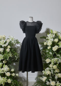 Airy Puff Dress