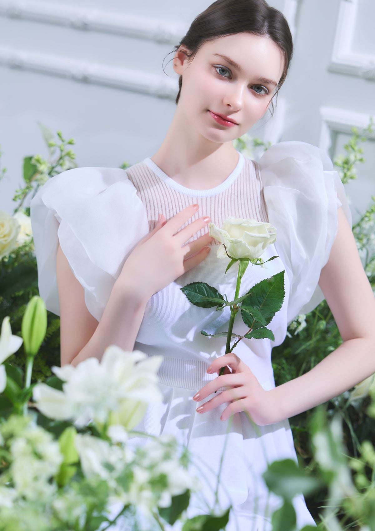 Airy Puff Dress