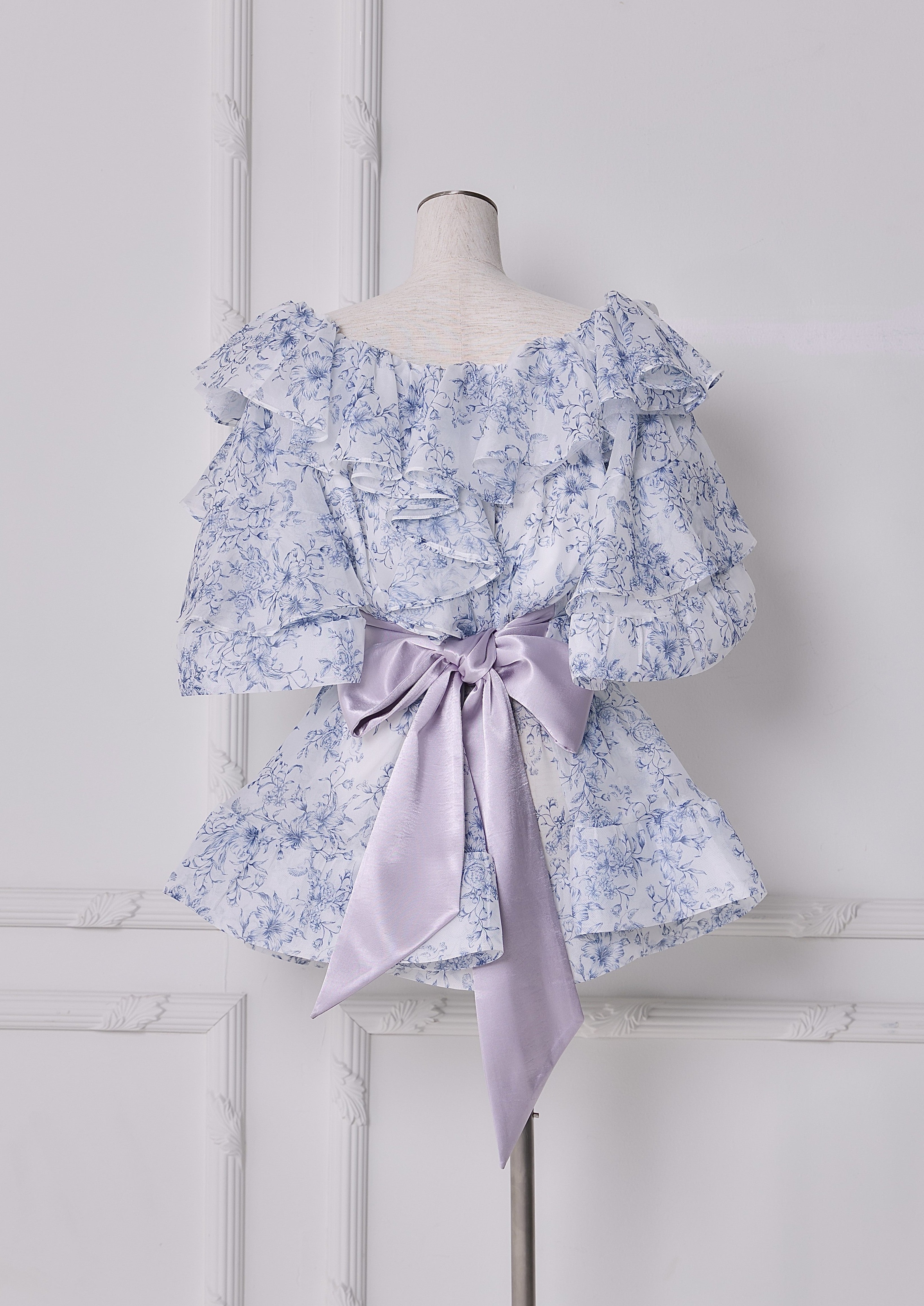 Toile de Jouy Ruffle Tops – Riu