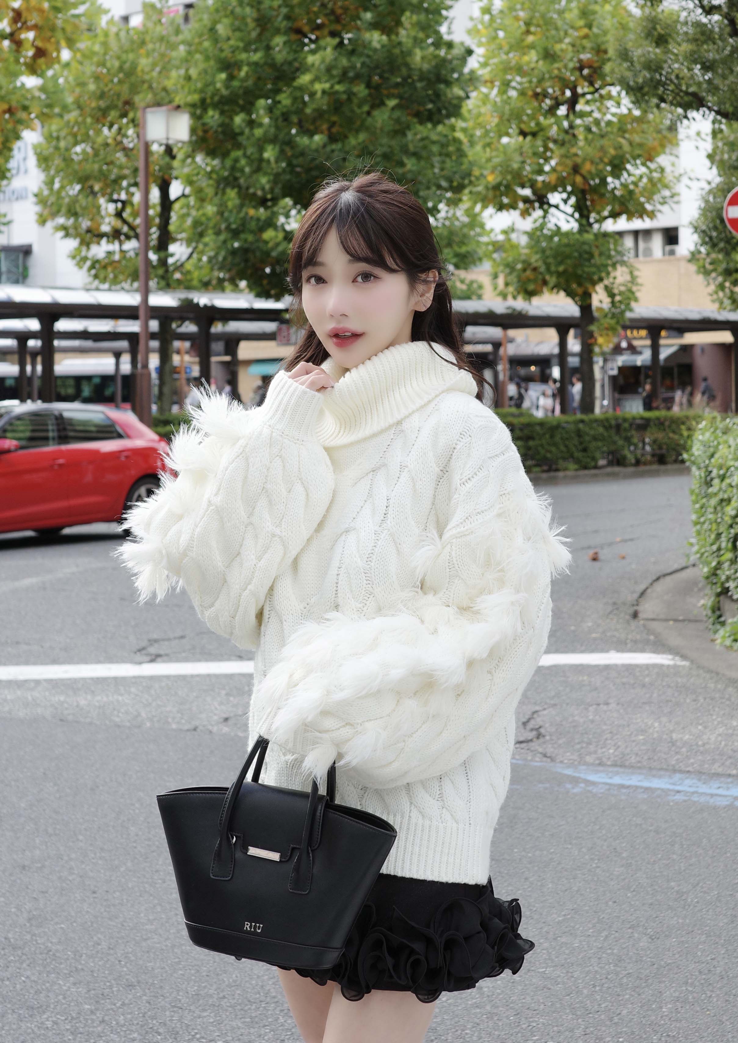 Ruffle hem twinkle skirt – Riu