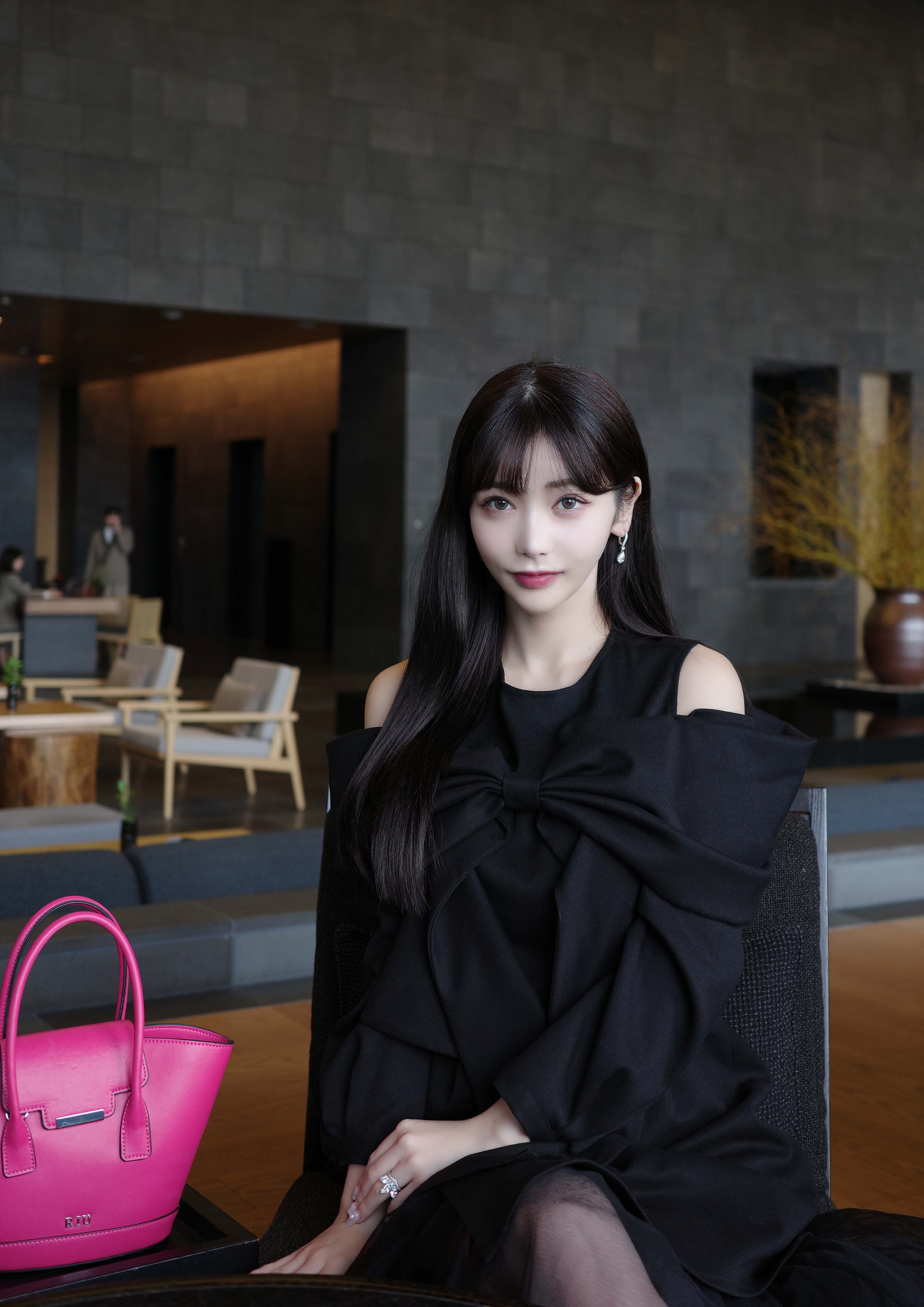 Tulle docking ribbon dress – Riu