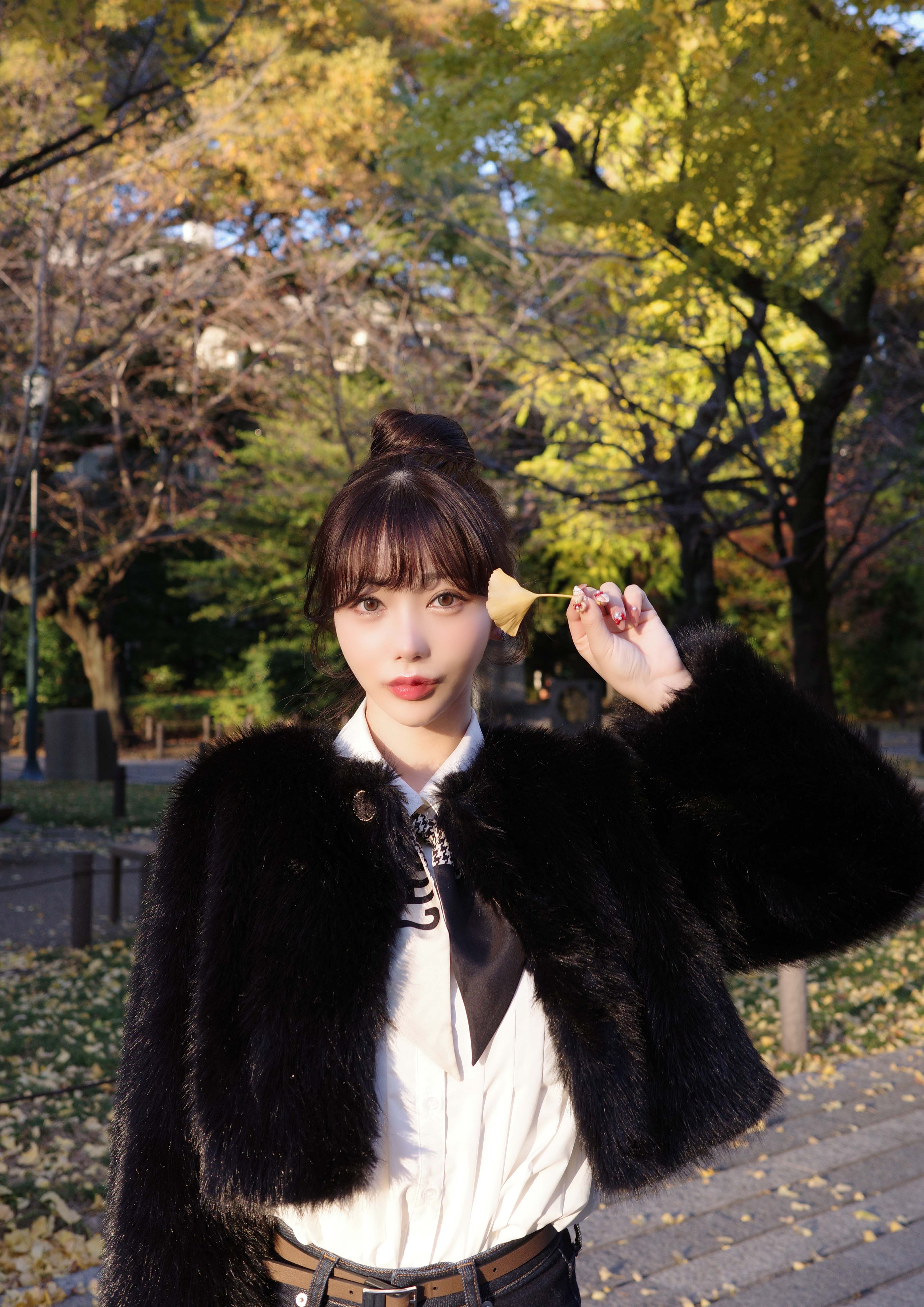 Fur short coat – Riu