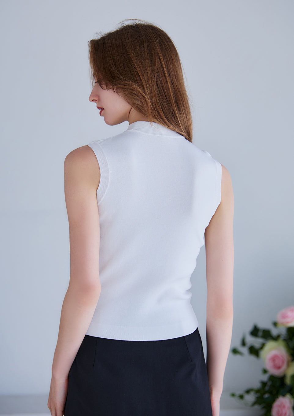 Ruffle lace knit tops – Riu