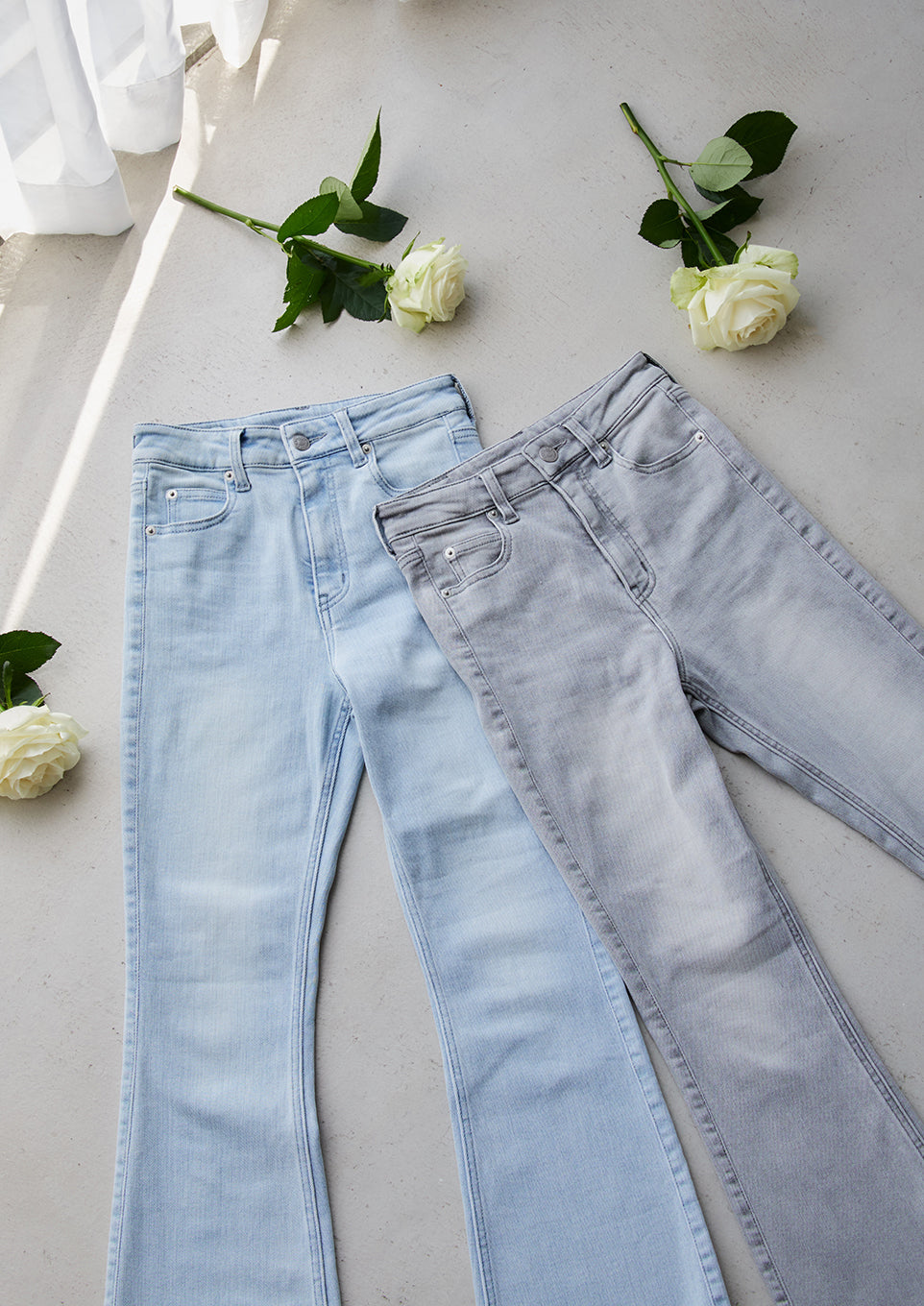 Riu デニム Stretch flare denim pants Stretch flare denim pants – Riu