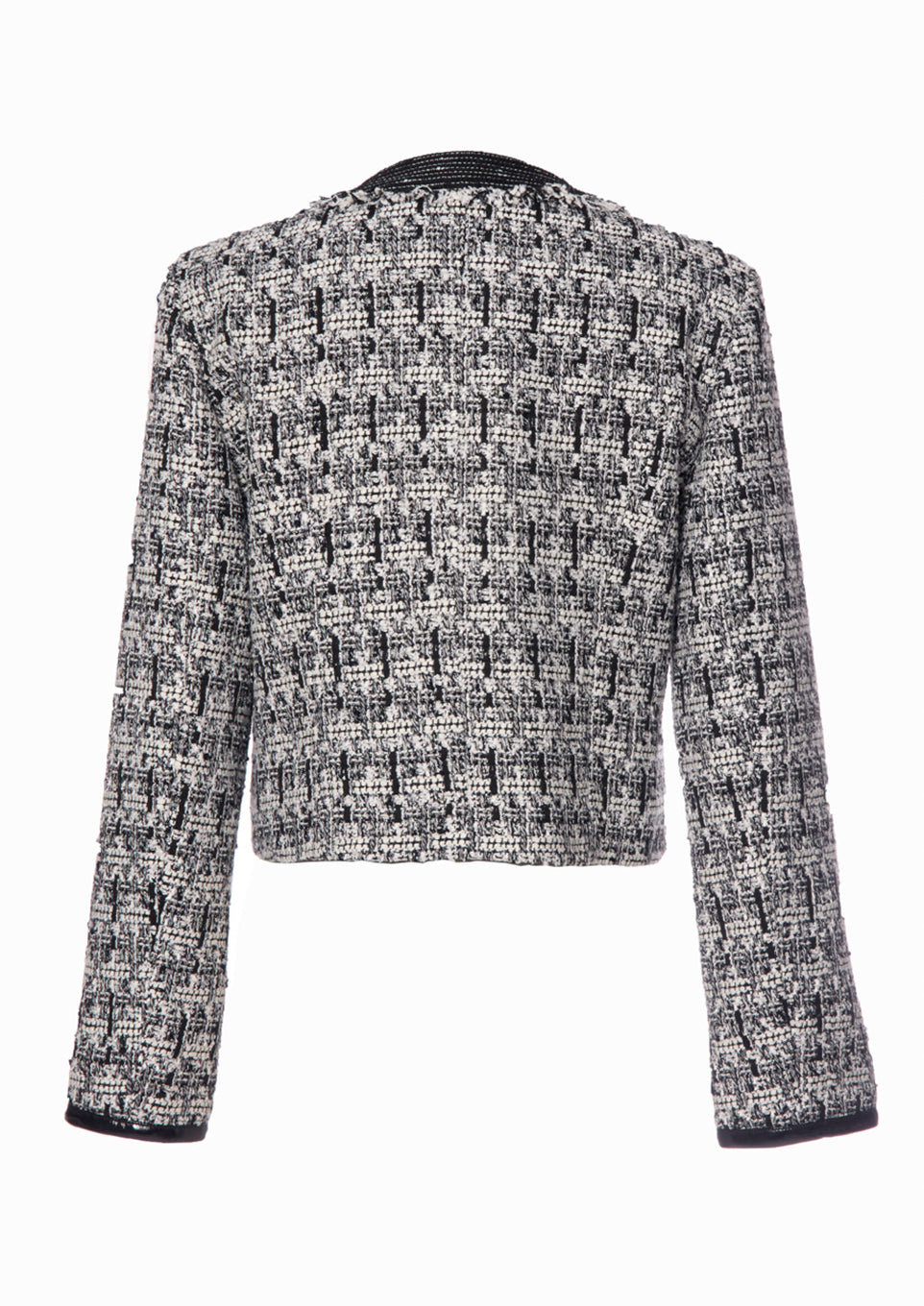 Tweed no collar jacket – Riu