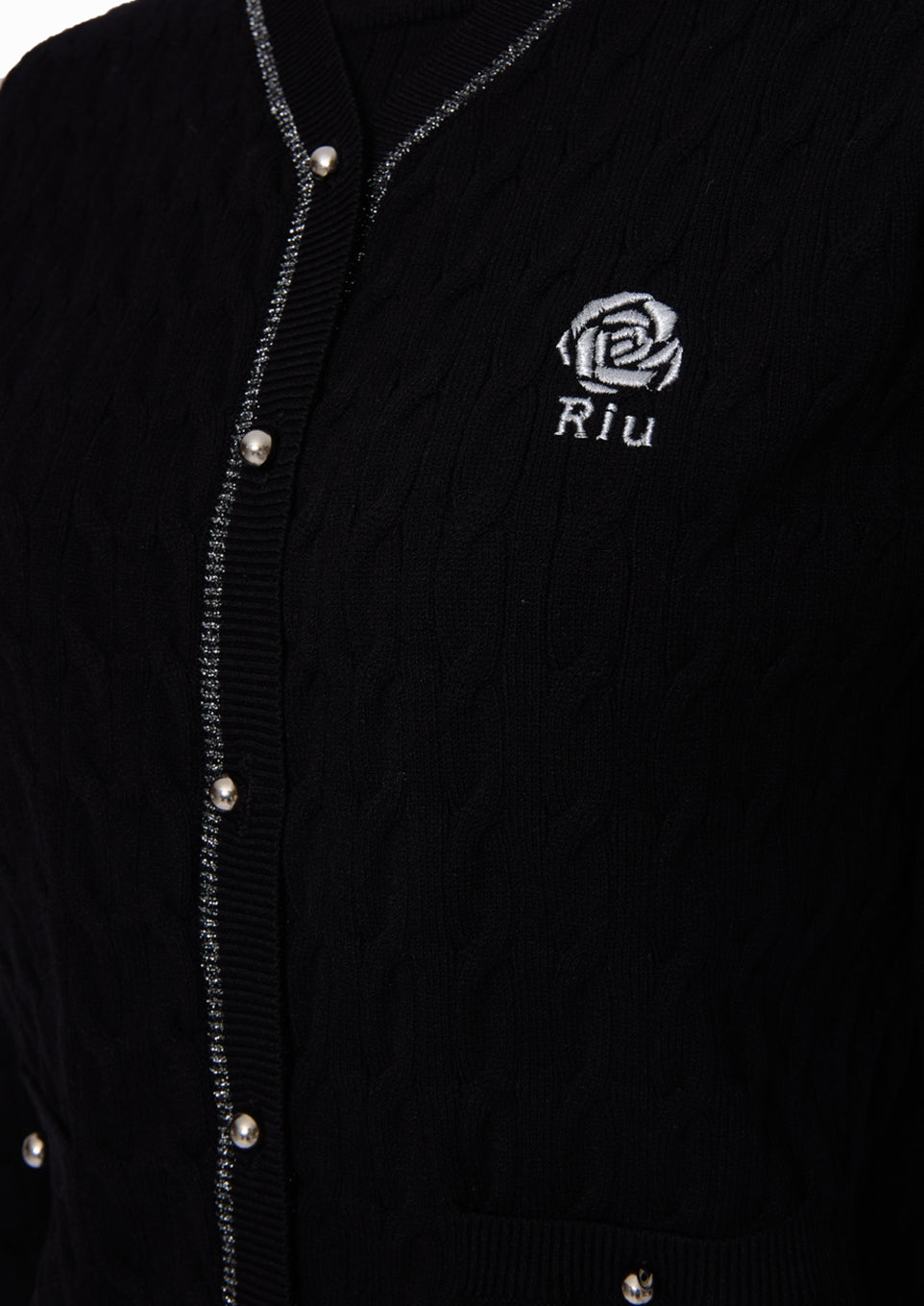 Rose cable cardigan knit – Riu Rose cable cardigan knit – Riu