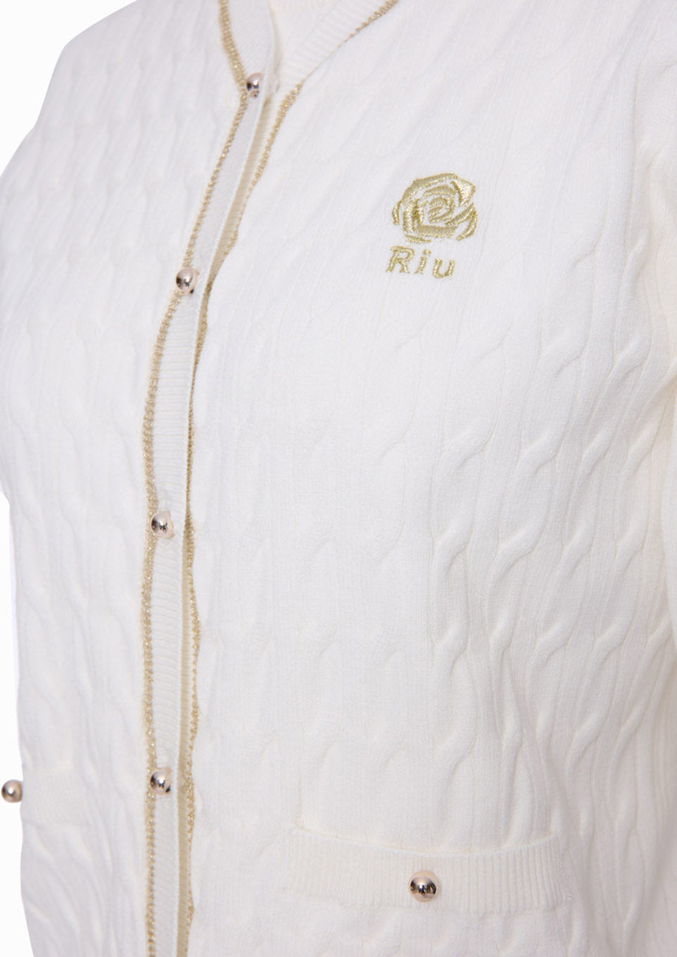 Rose cable cardigan knit – Riu Rose cable cardigan knit – Riu
