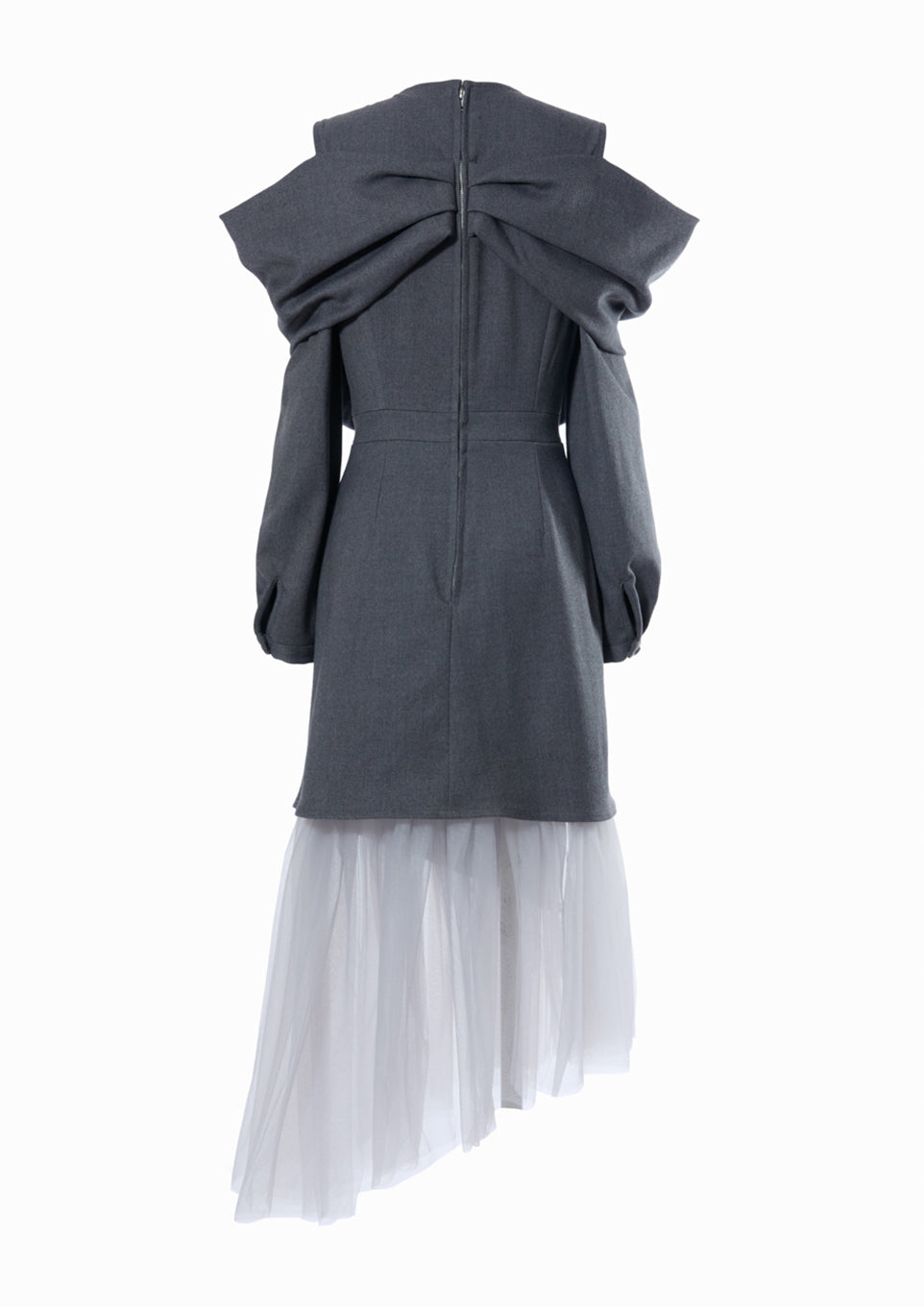 Tulle docking ribbon dress – Riu