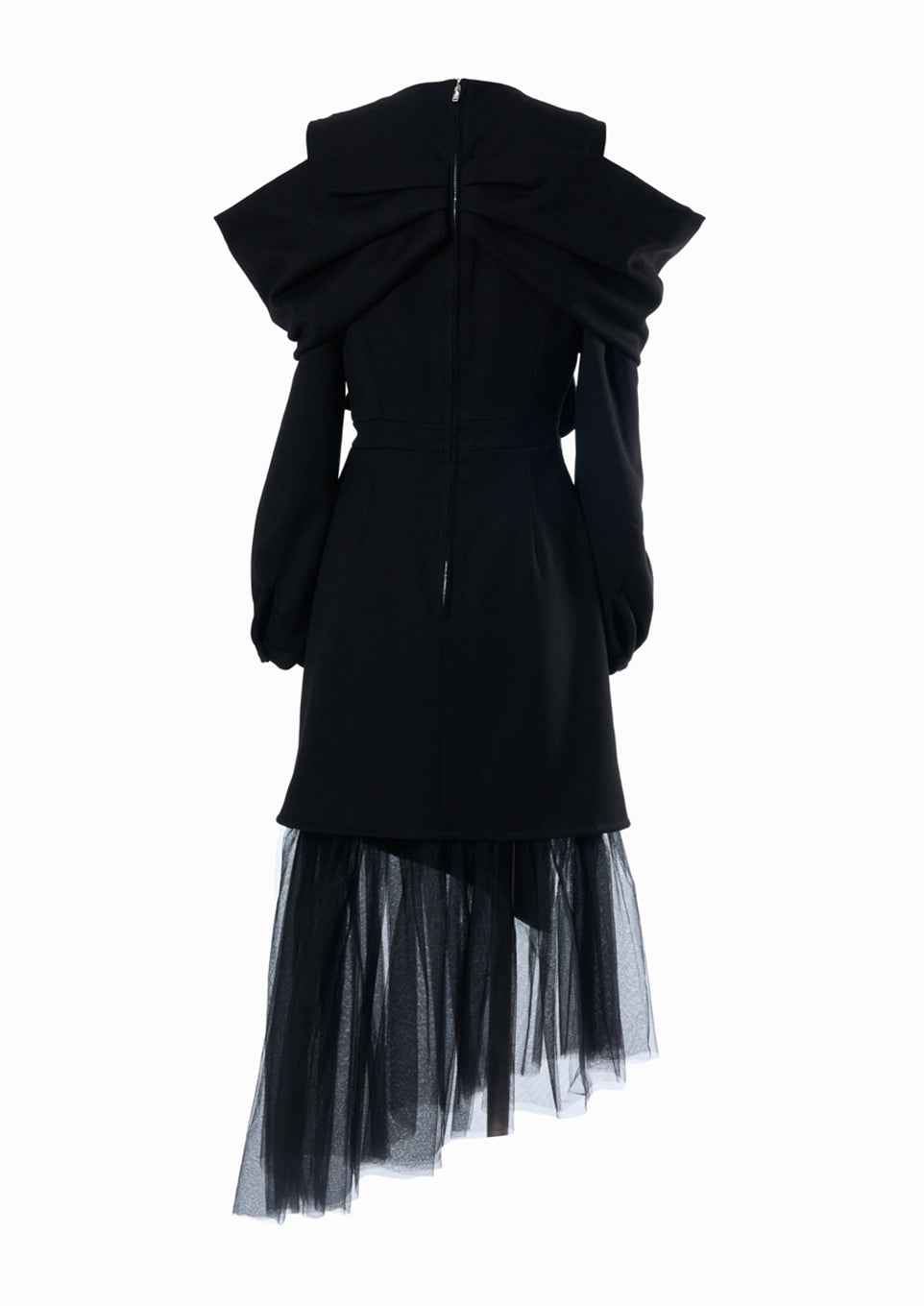 Tulle docking ribbon dress – Riu