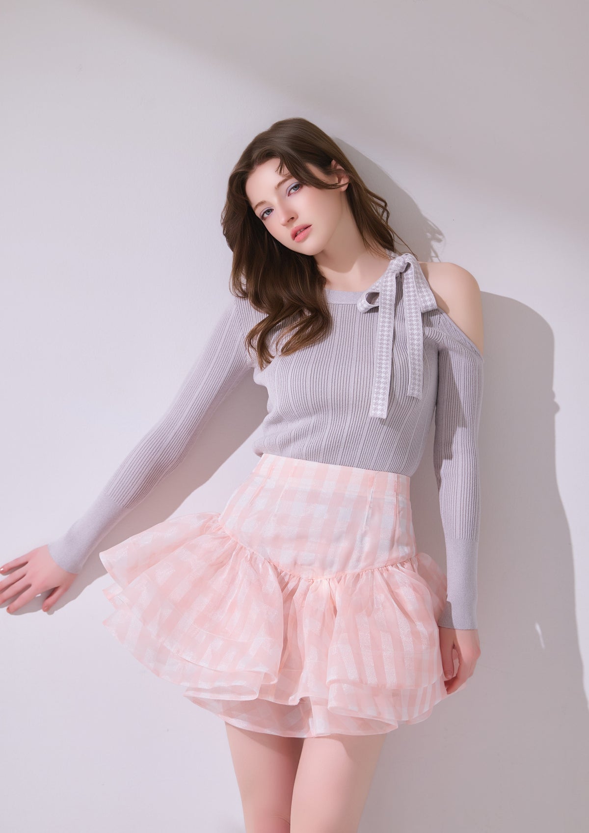 Plover Ribbon Knit Tops
