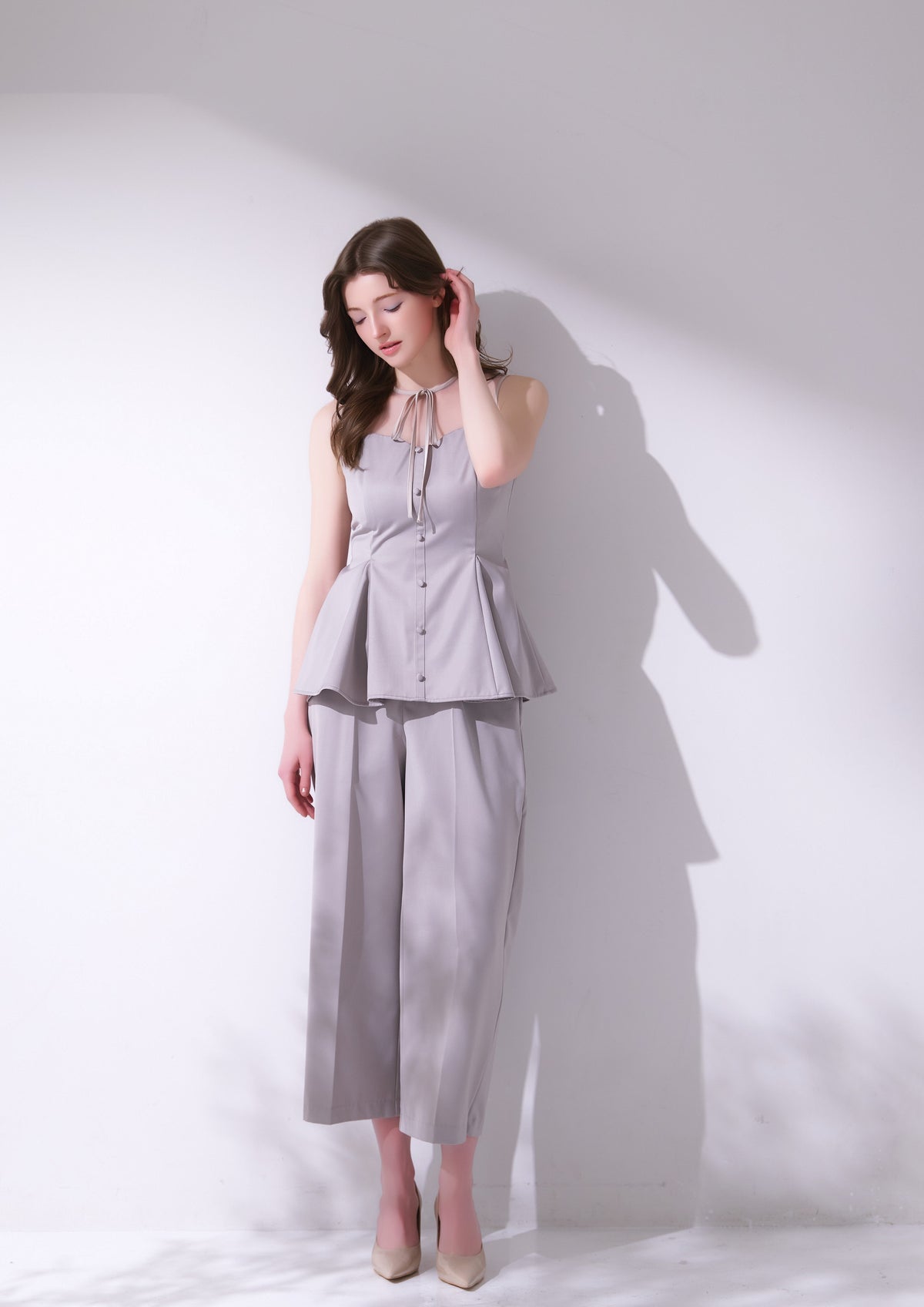 Sheer Peplum Tops
