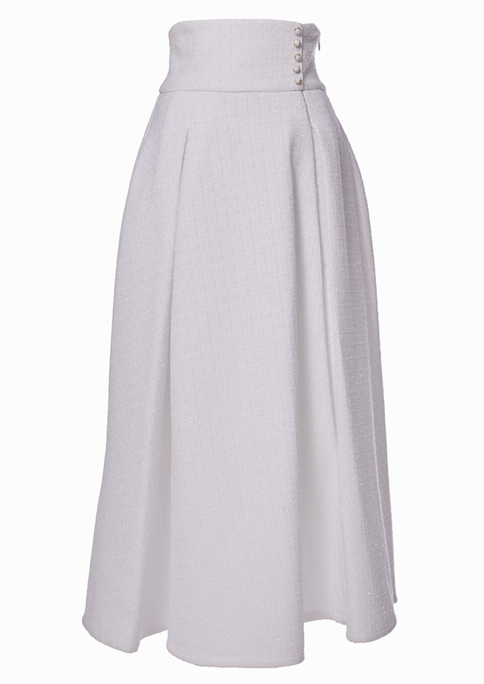 Tweed volume tack skirt – Riu 