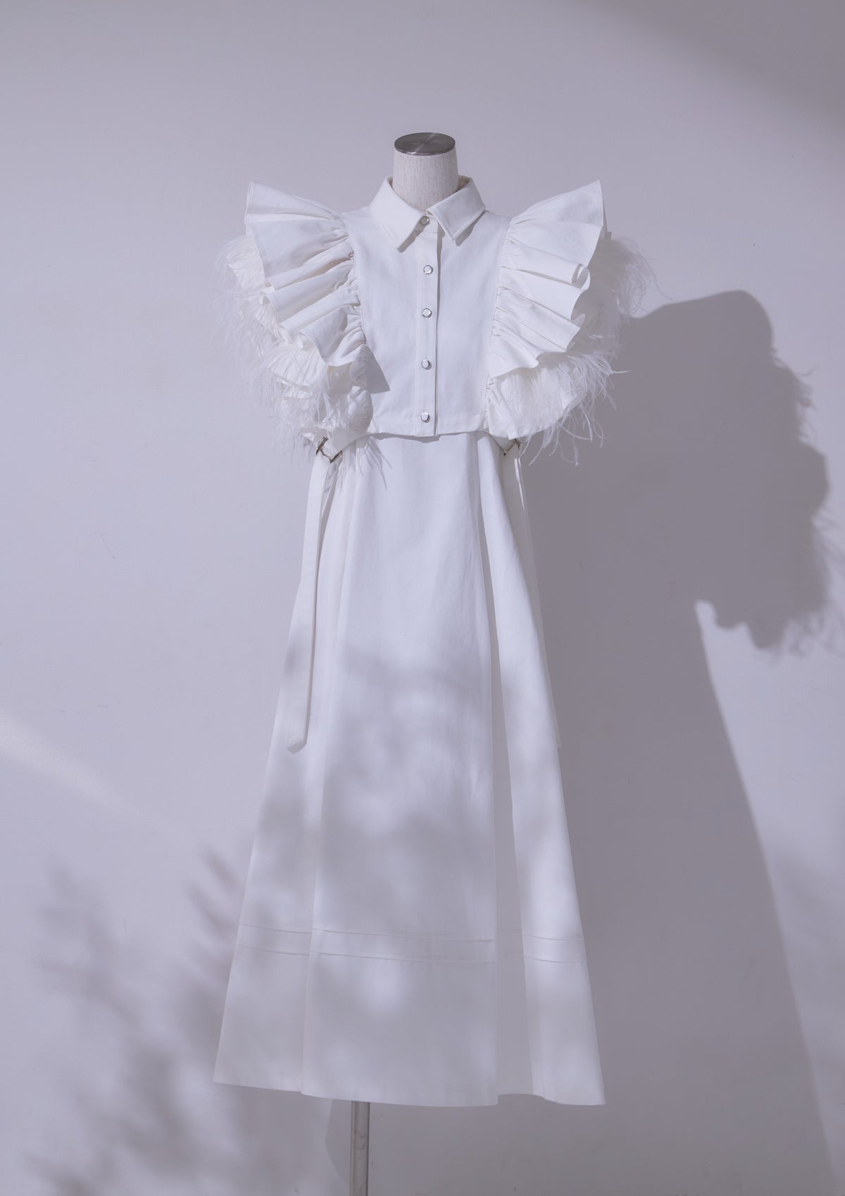 Plume Denim Dress