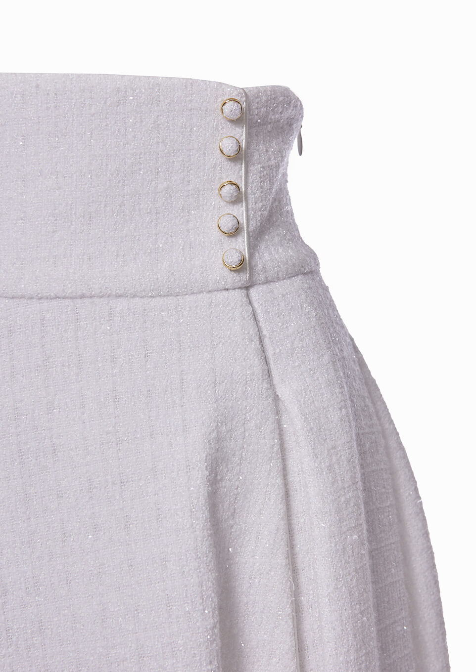 Tweed volume tack skirt – Riu 