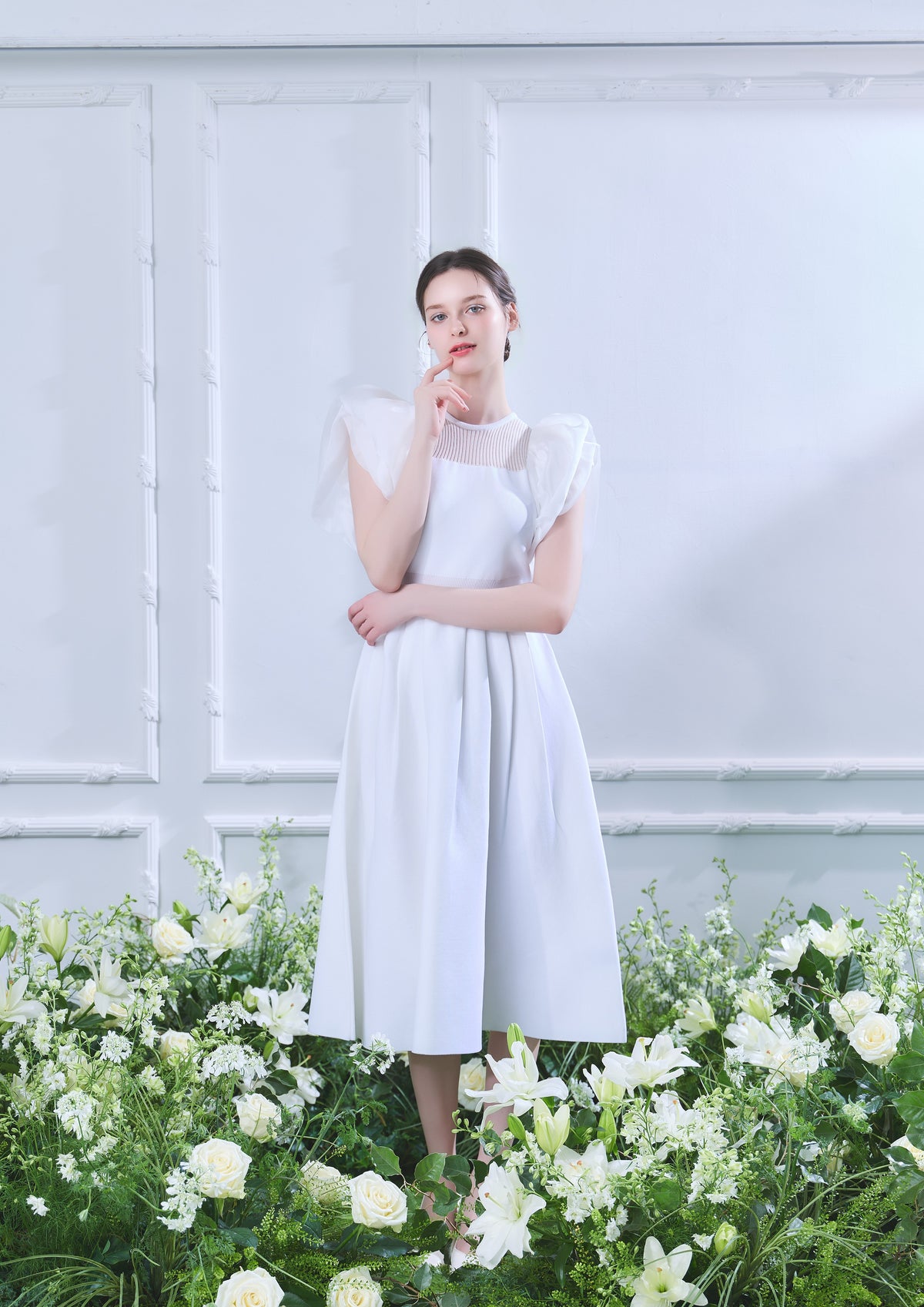 Airy Puff Dress