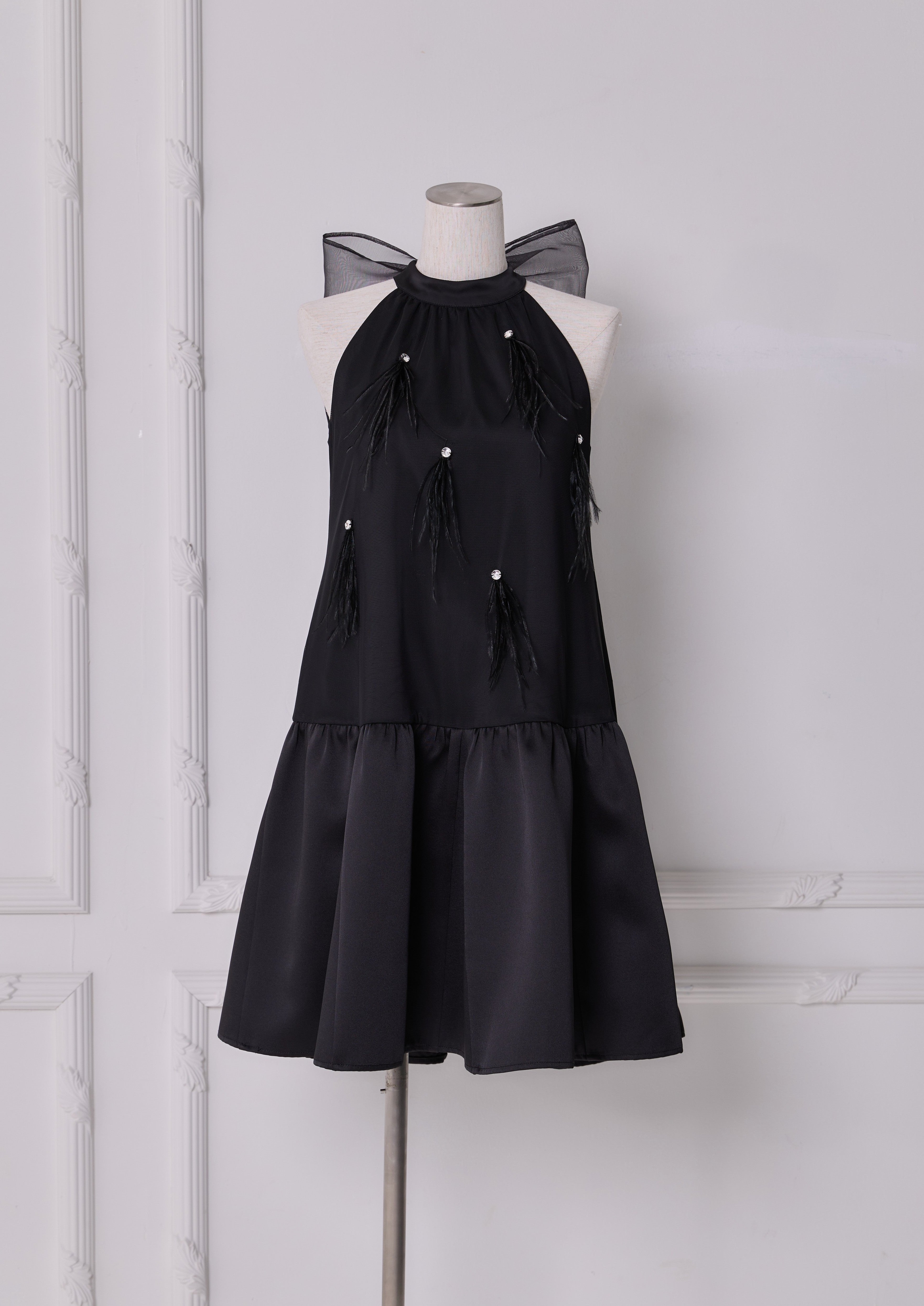 Plume Bijou Mini Dress