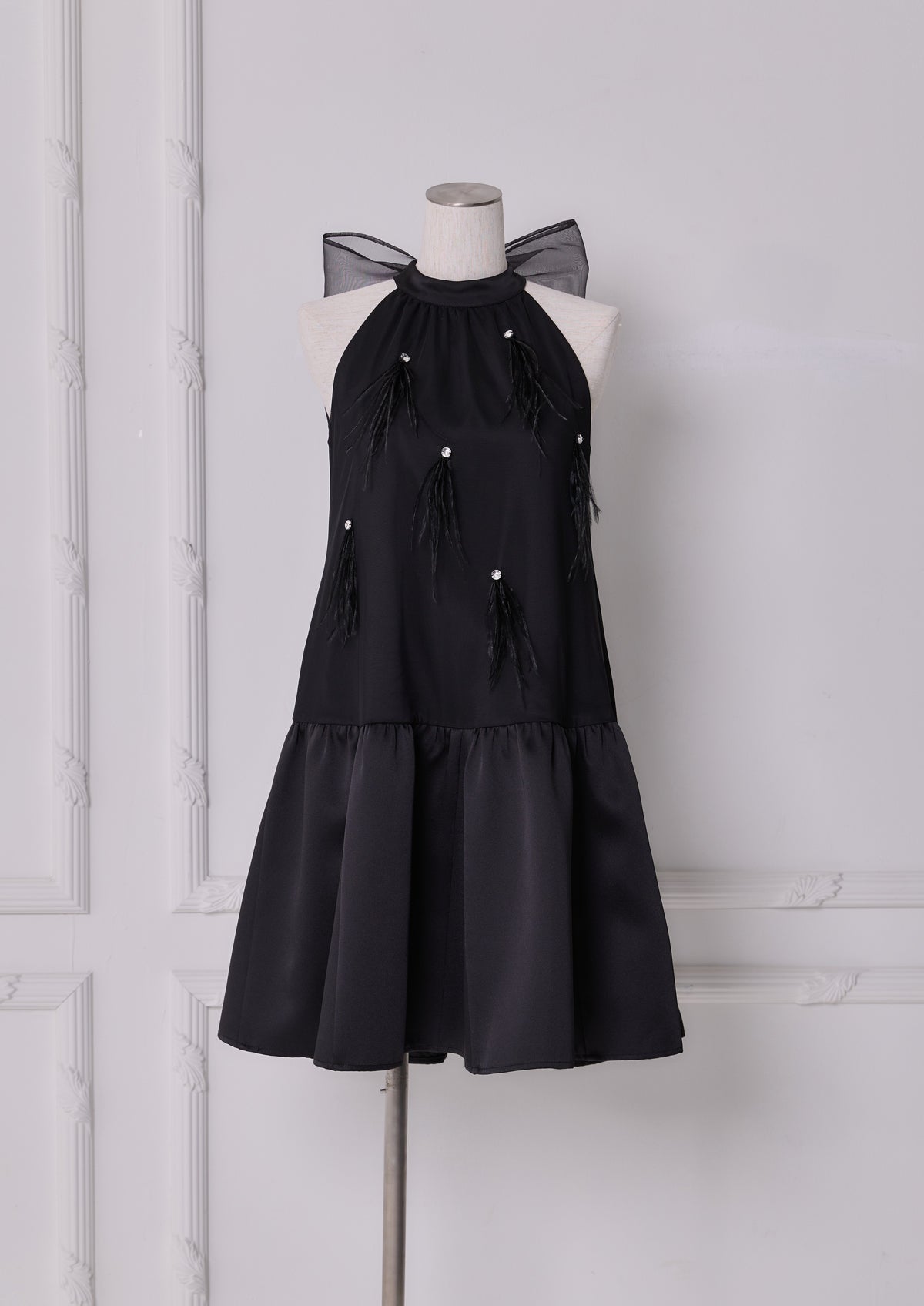 Plume Bijou Mini Dress