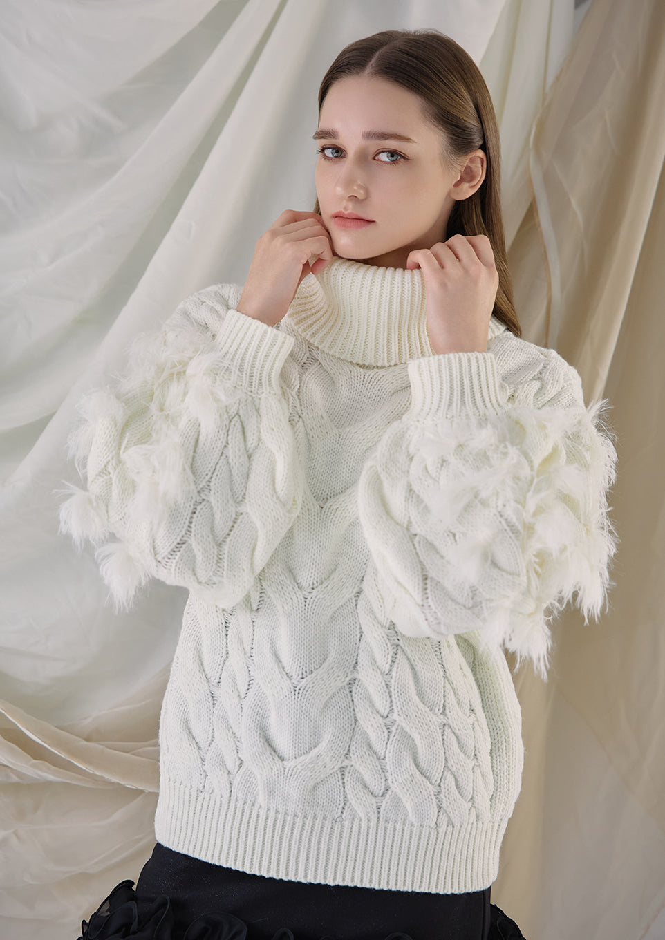 ジャケット・アウター Riu Tweed down coat ジャケット・アウター Riu