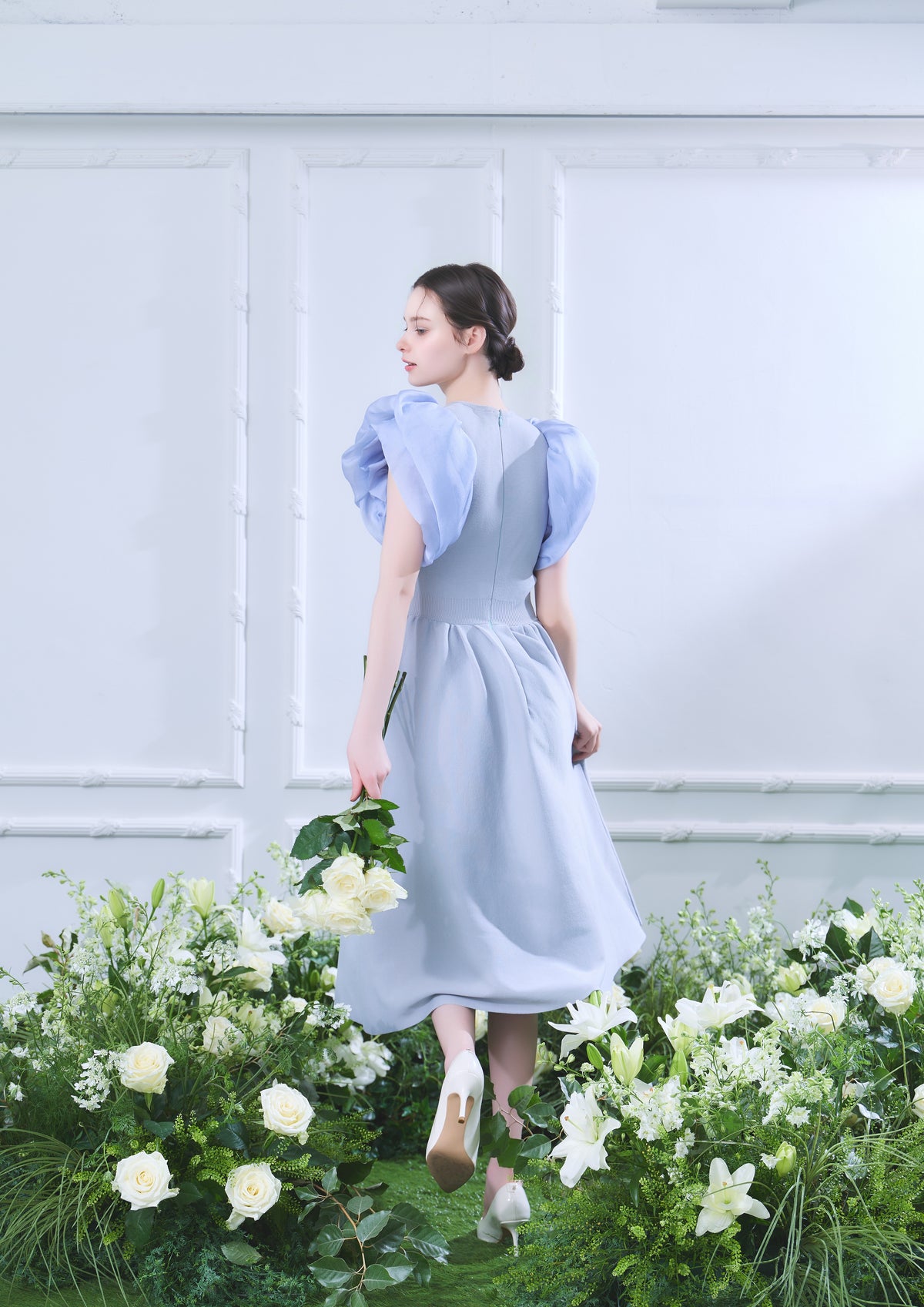 Airy Puff Dress