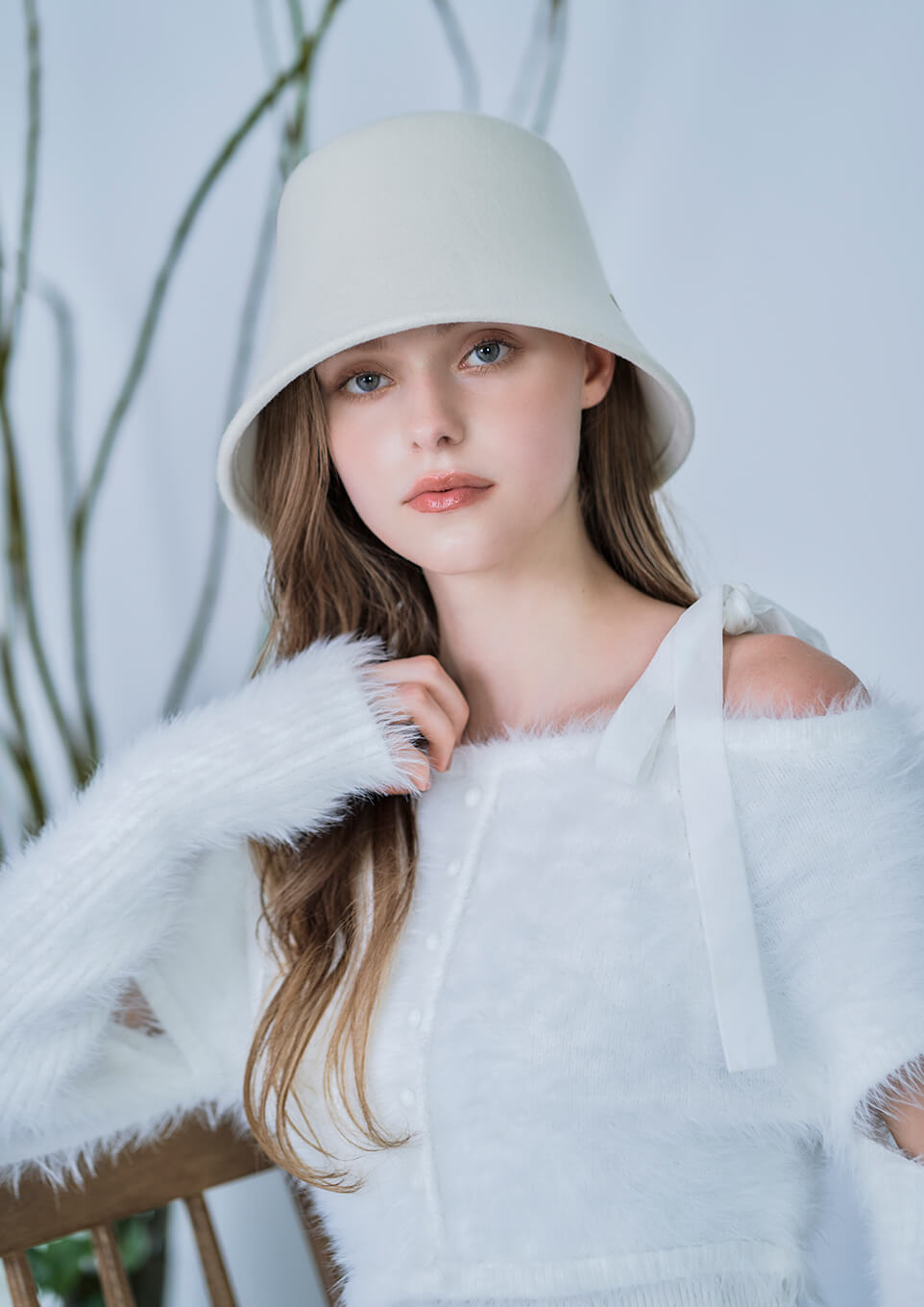 Wool cloche hat – Riu